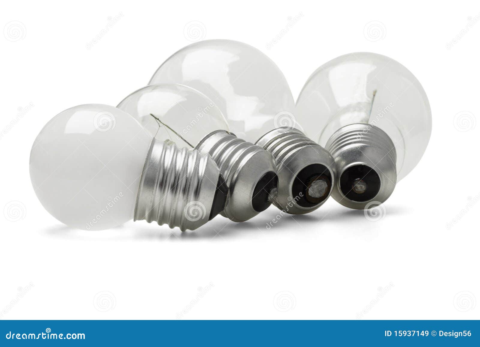 Grandi E Piccole Lampadine Elettriche Immagine Stock - Immagine di lampada,  luce: 15937149