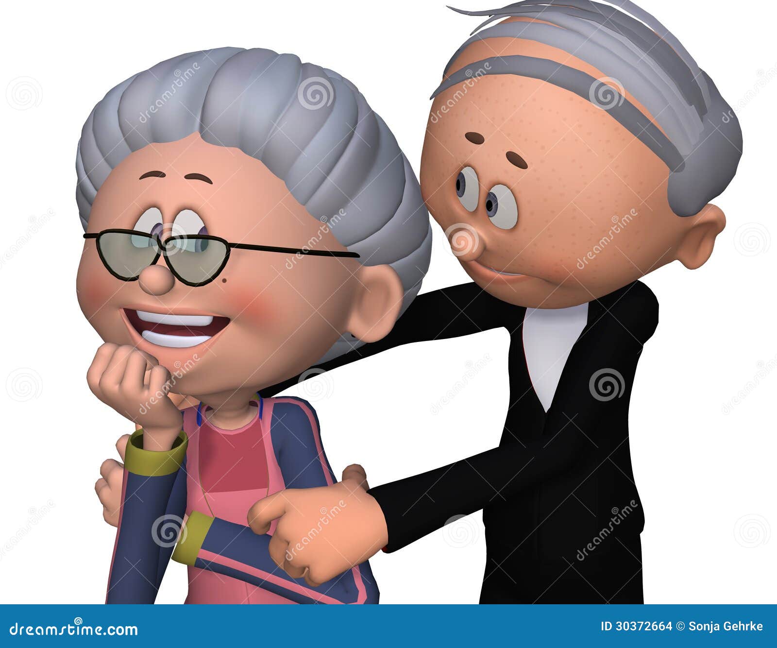 Granny 3 - Grandpa (Animated) - Download Free 3D model by