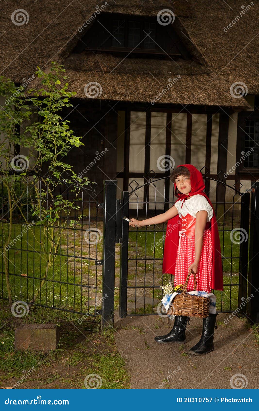 At grandma s cottage stock image. Image of gate, people 20310757