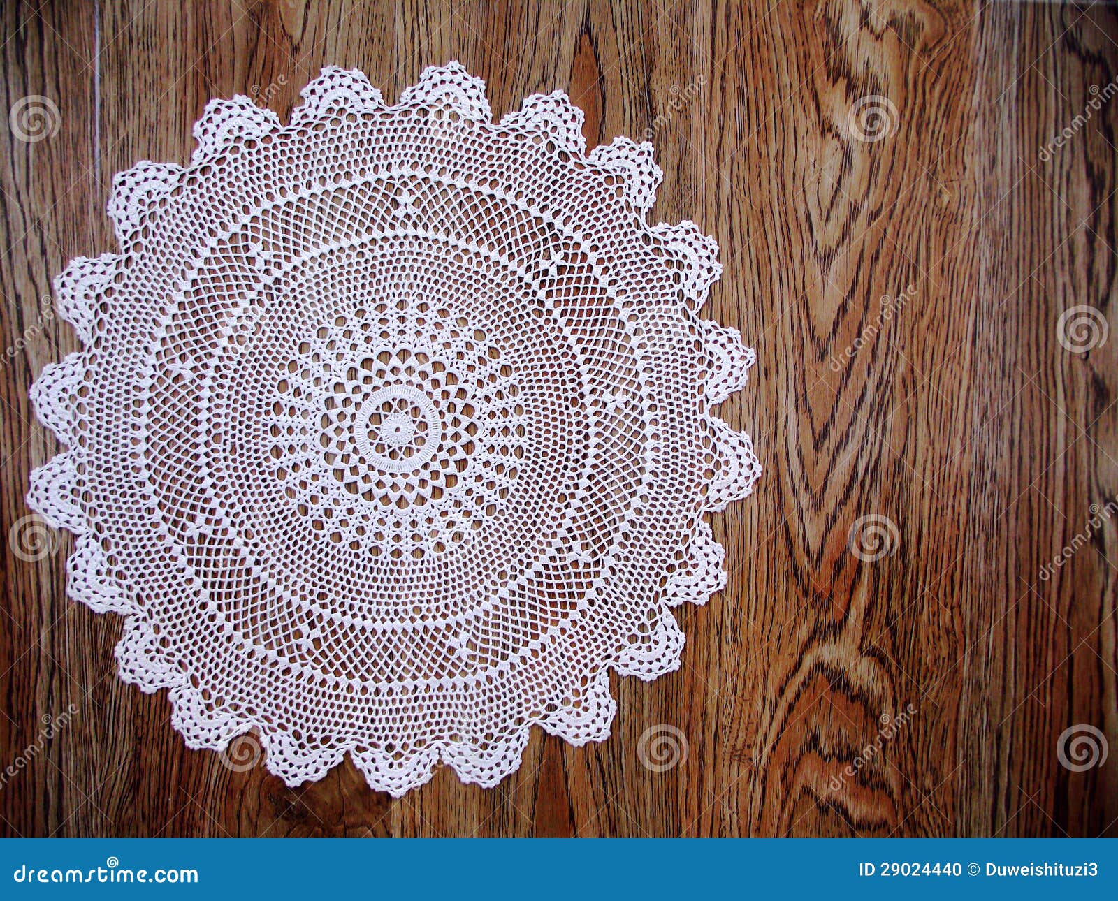 Grandmas Antique, White Lace Tablecloth Stock Photo Image of coasters