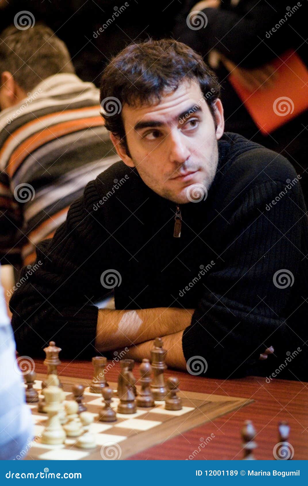 Grandmaster Cubano Da Xadrez, Lenier Domínguez Pérez 3 Imagem de Stock  Editorial - Imagem de homem, campeonato: 12001189