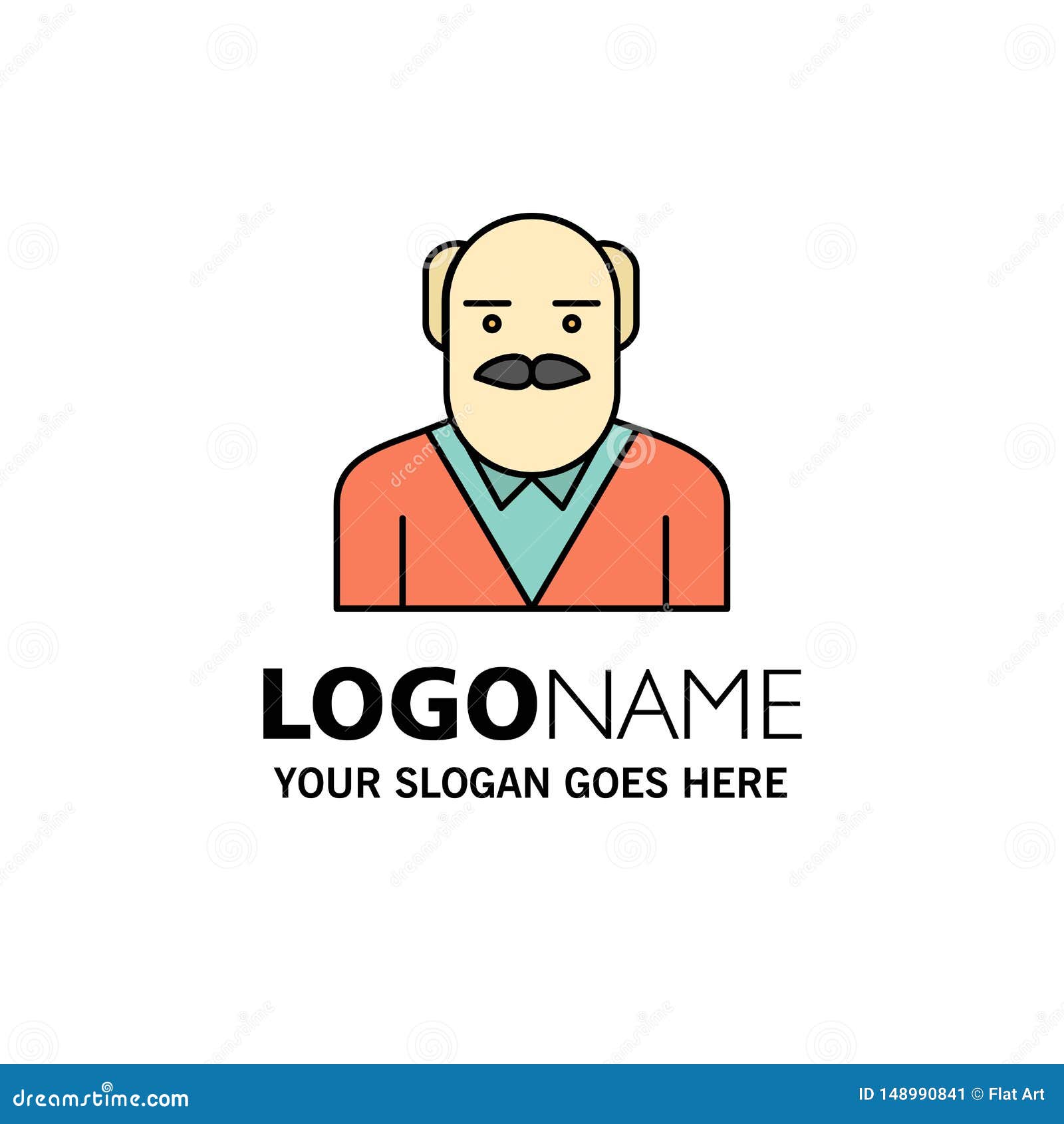 Download Grandpa, Father, Old Man, Uncle Business Logo Template ...