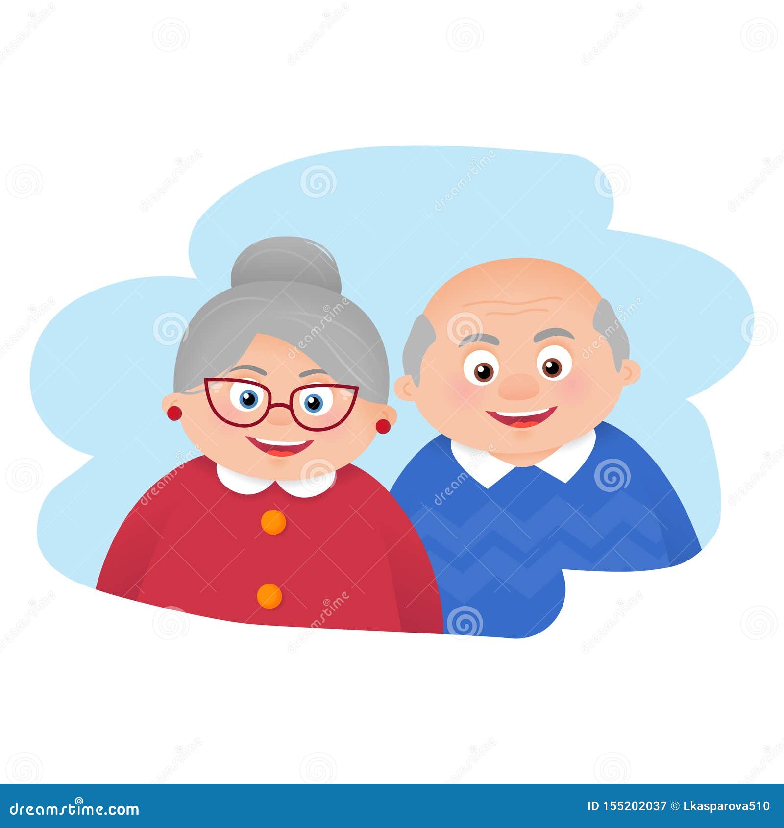 Grandparents Drawing by Gretchen Barota  Pixels