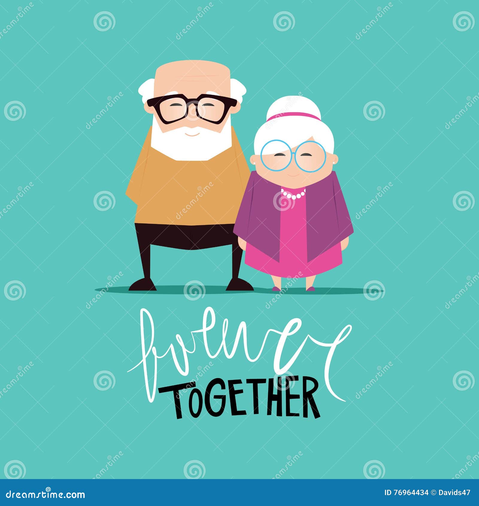 Download Grandparents Day Background Stock Vector - Illustration of ...
