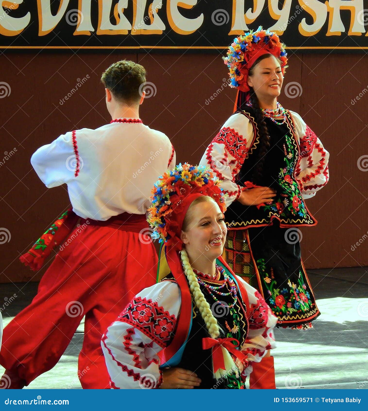 Vegreville, Alberta, Canada - July 2019: Ukrainian Dancers. Editorial ...