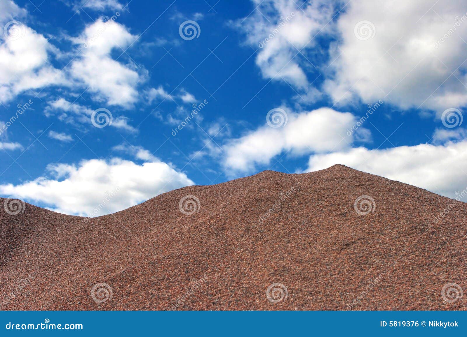 Granitesifting Hill and Sky Stock Photo Image of sift, abstract 5819376