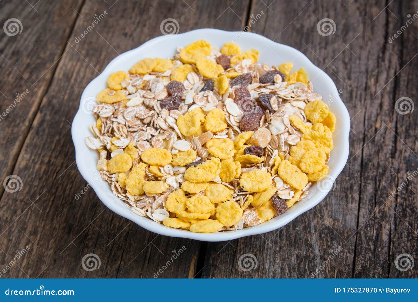 Granola and Muesli with Fruits Stock Photo Image of nutrition, wheat