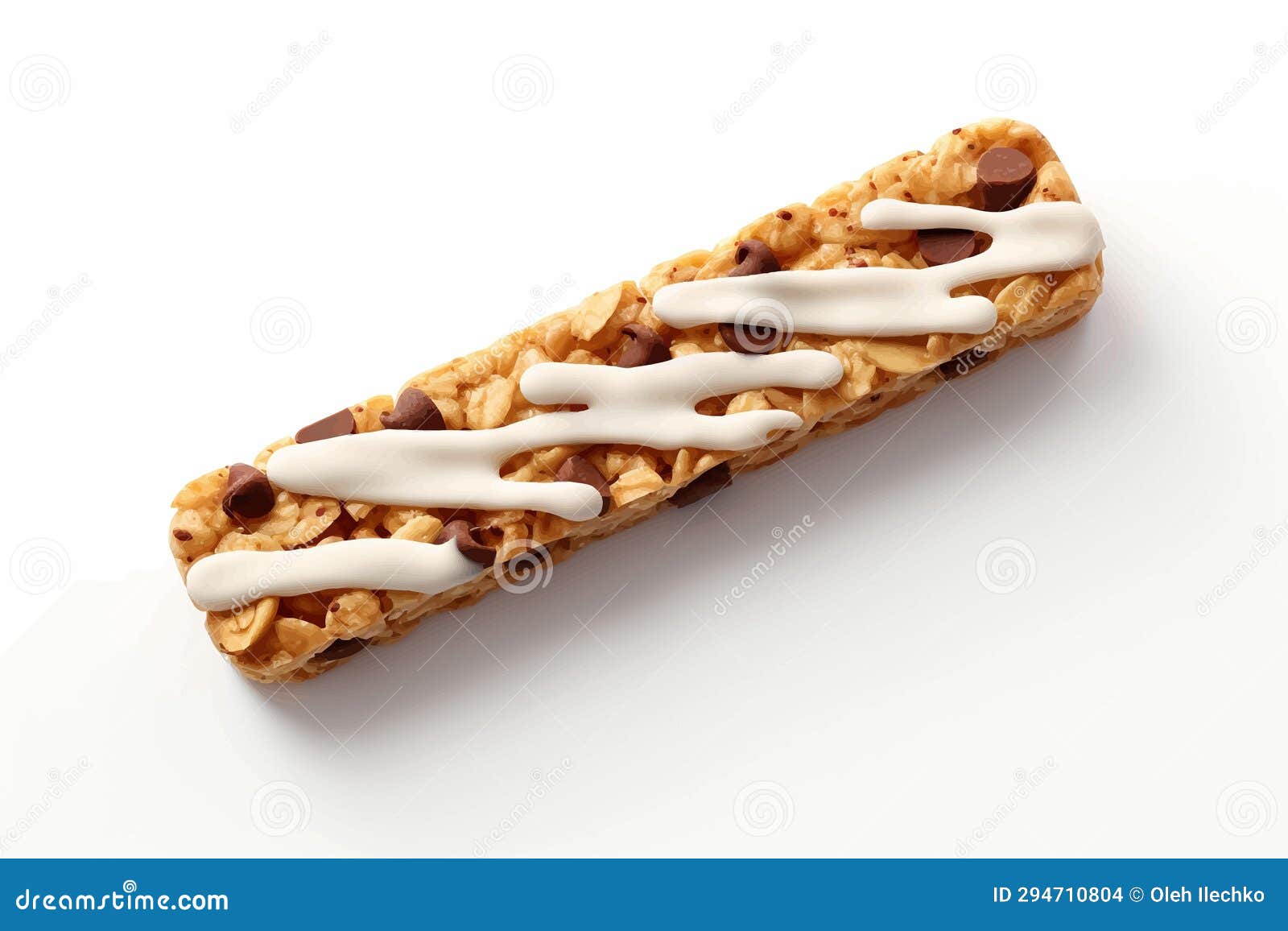 Granola Protein Bar Vector Flat Minimalistic Isolated Vector Style