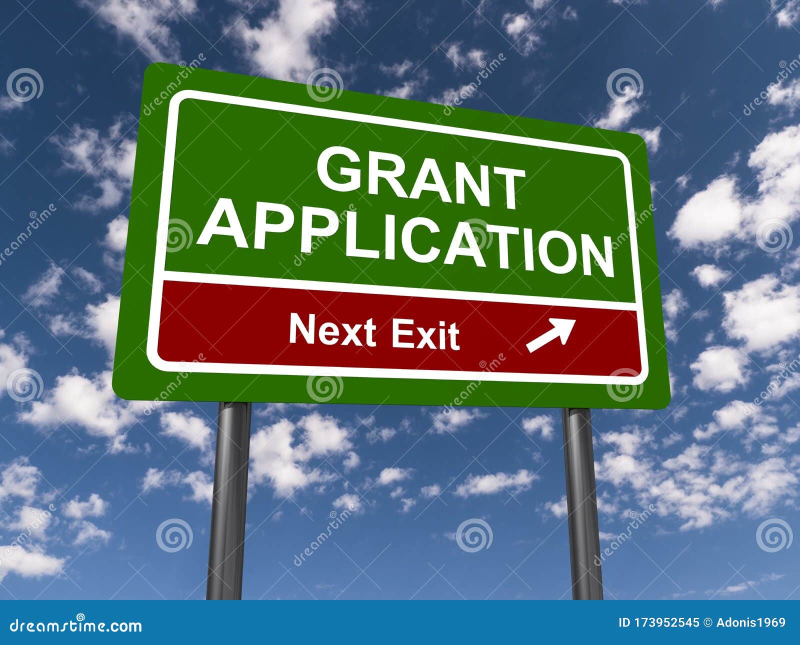 grant application traffic sign