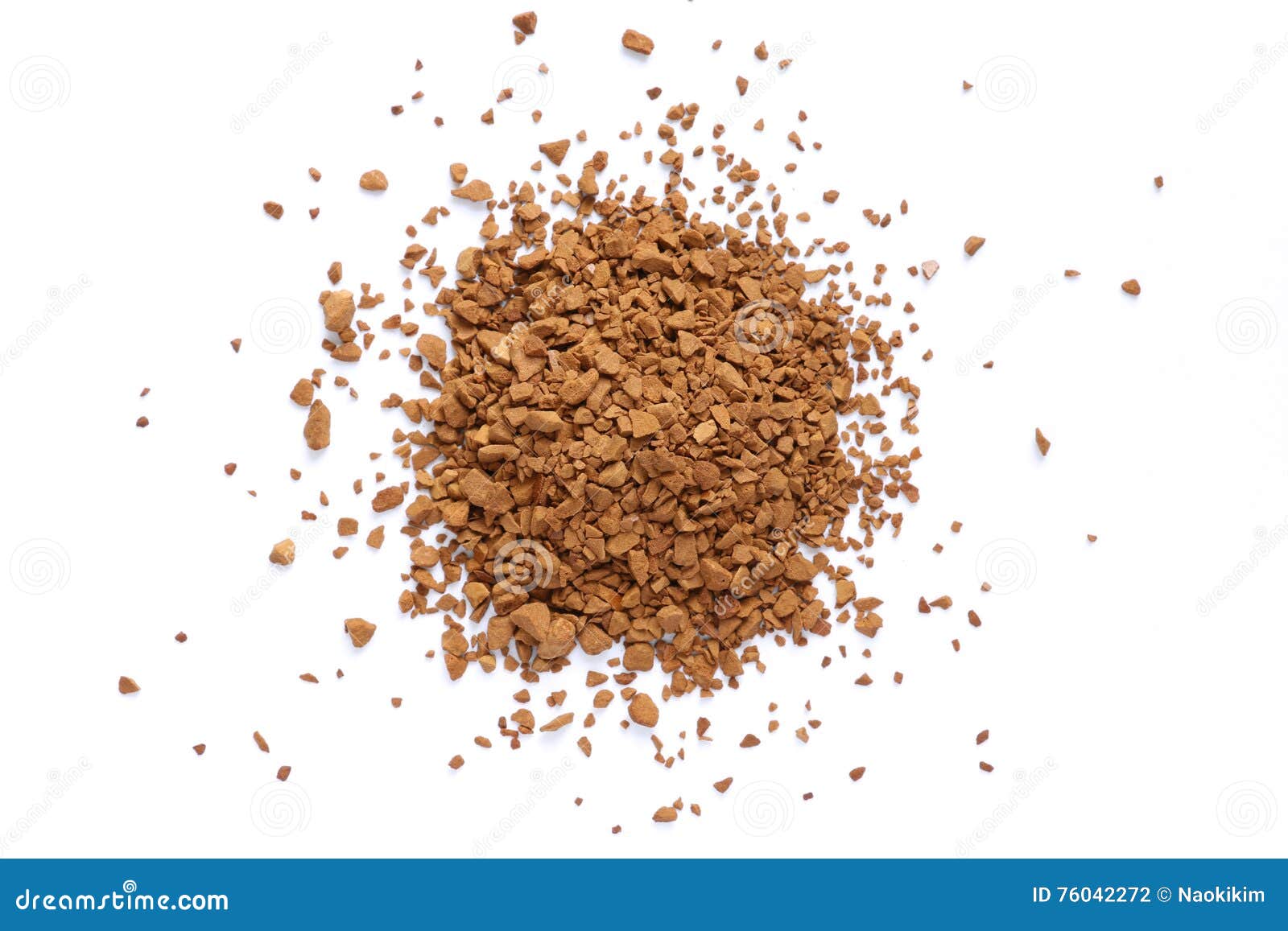 Granulated Instant Coffee Powder Isolated 2 Stock Photo Image of fresh, flavor 76042272