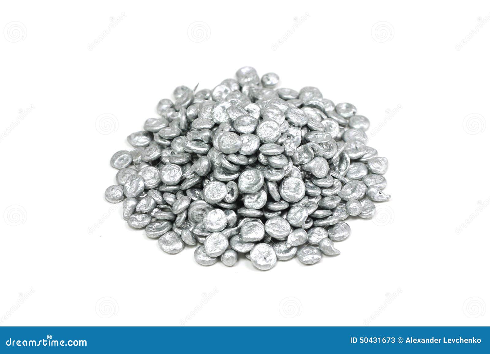 Granulated zinc brilliant stock image. Image of laboratory 50431673