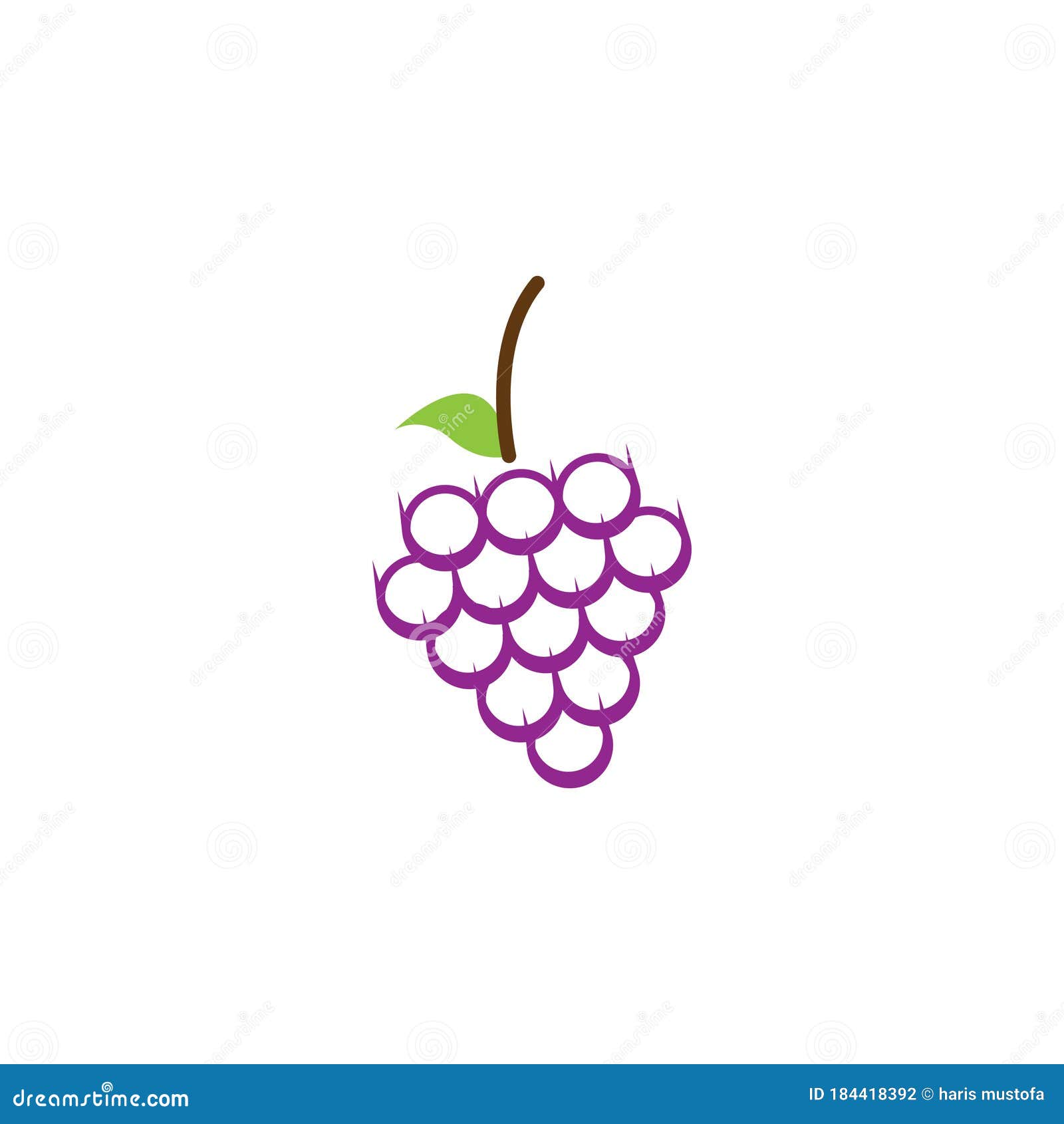 grapes graphic design