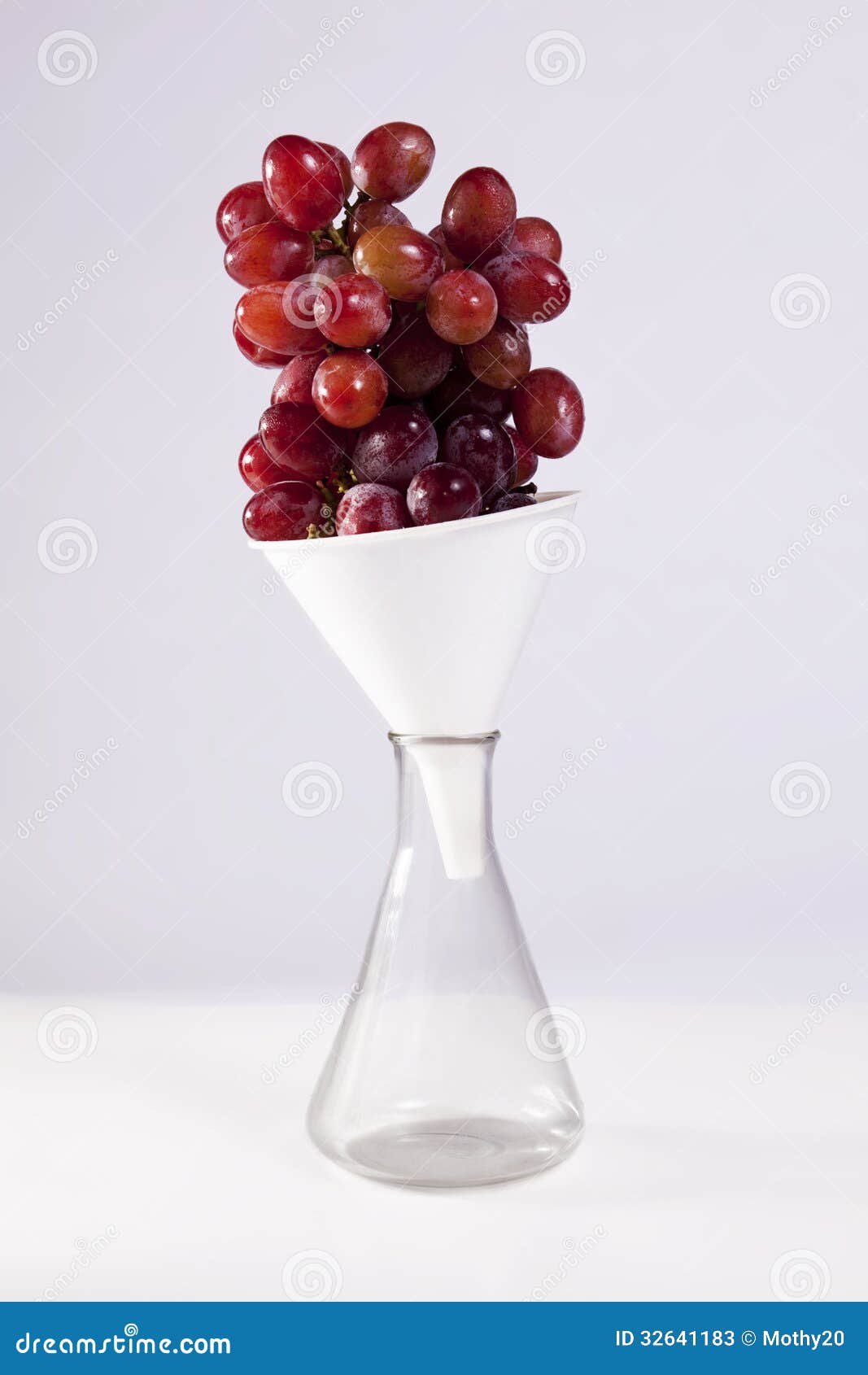 Grape Science stock image. Image of glass, beaker, grape 32641183