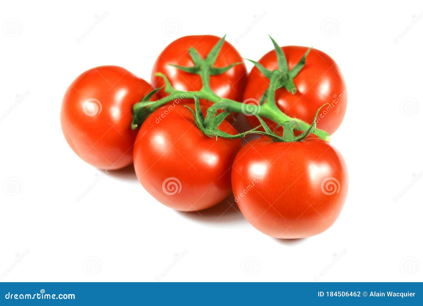 Grape Tomato on a White Background Stock Photo Image of healthy