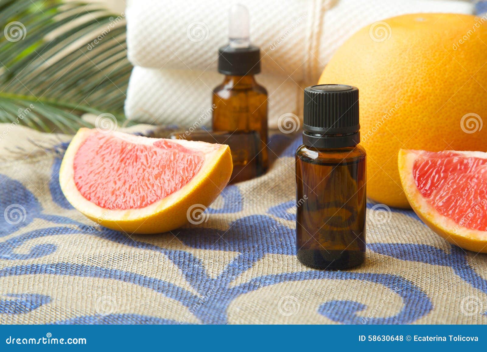 Grapefruit essential oil stock photo. Image of hair, deodorizer 58630648