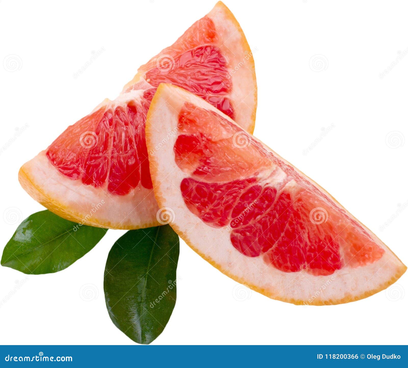 Grapefruit wedges stock photo. Image of isolated, fruit 118200366