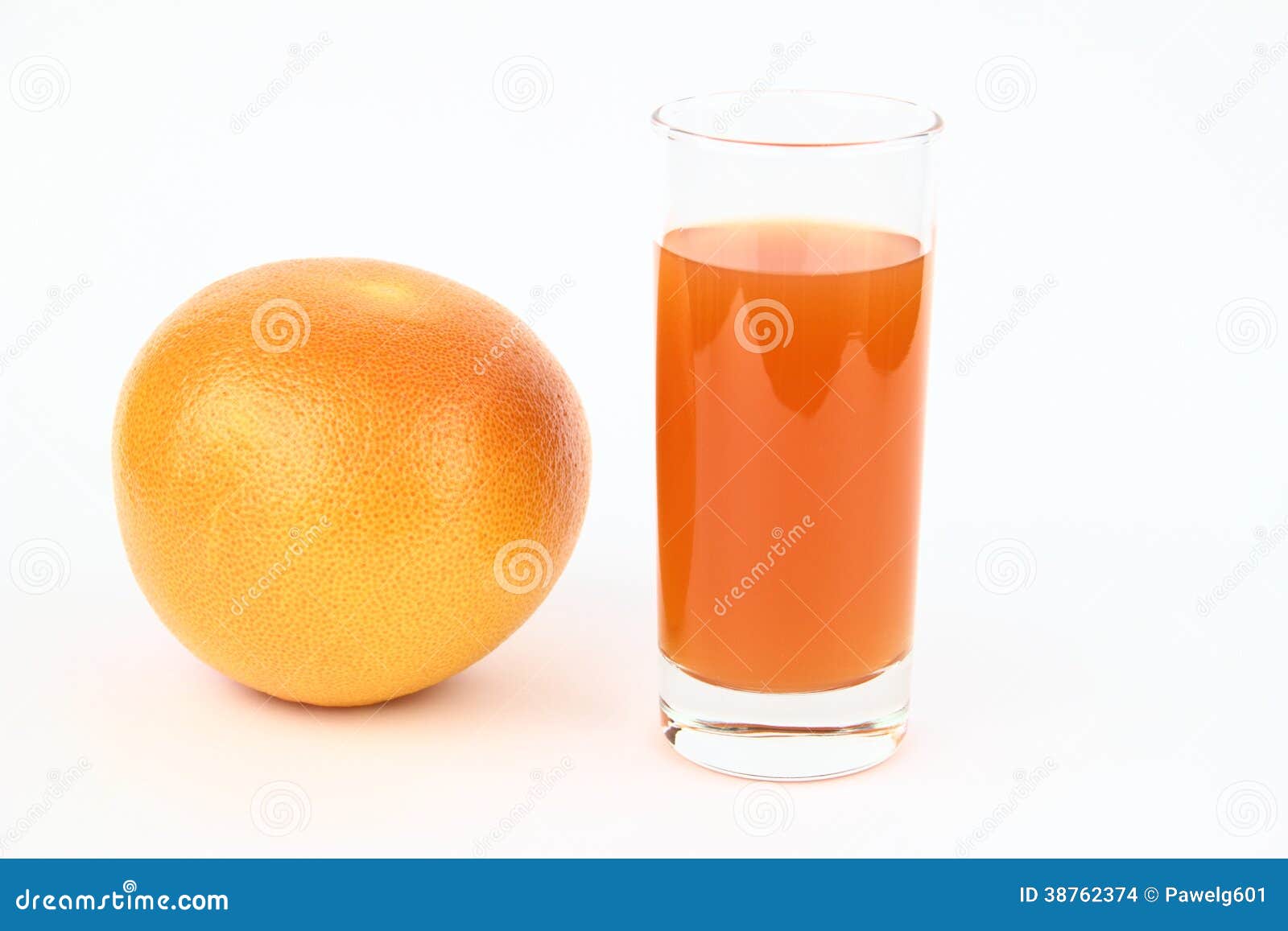 The Grapefruits And Drink RoyaltyFree Stock Image