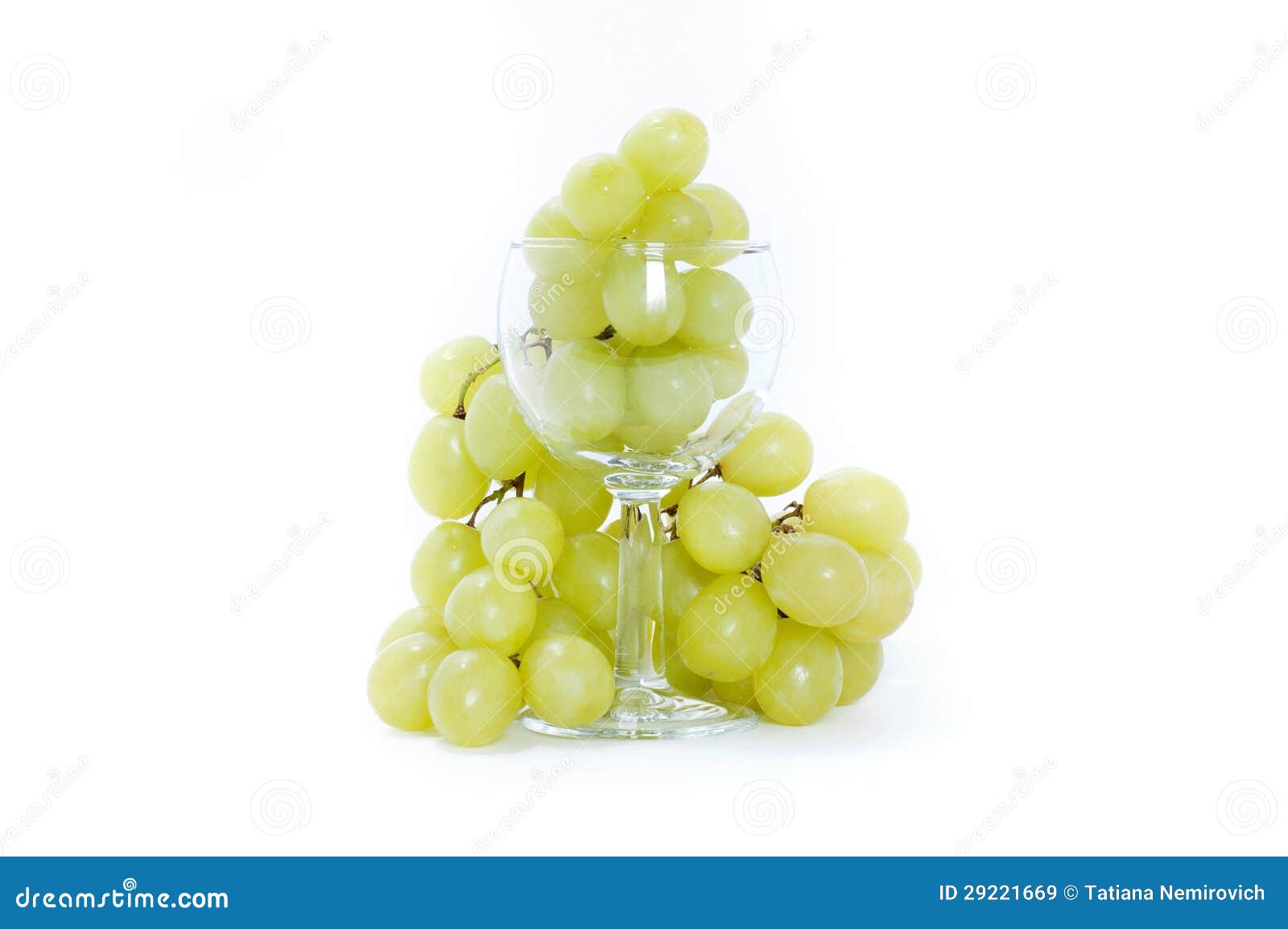 Grapes and a glass stock image. Image of agriculture 29221669