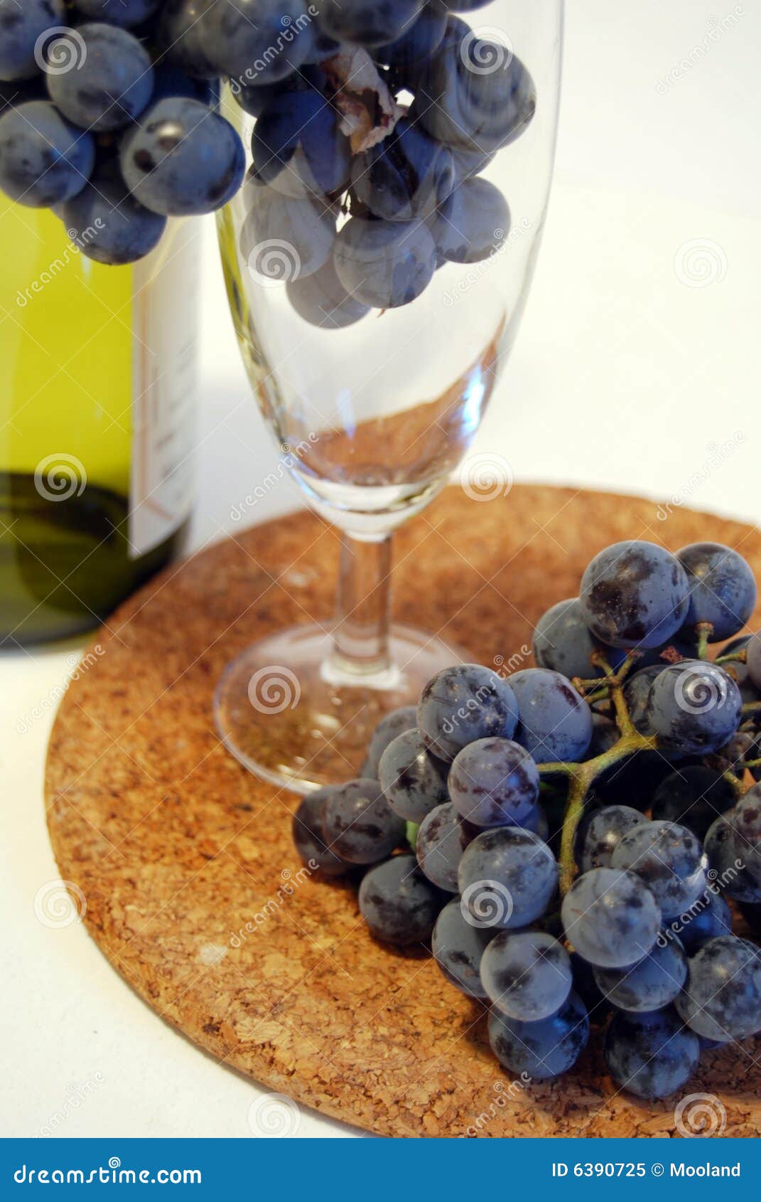 Grapes In A Glass Picture. Image 6390725