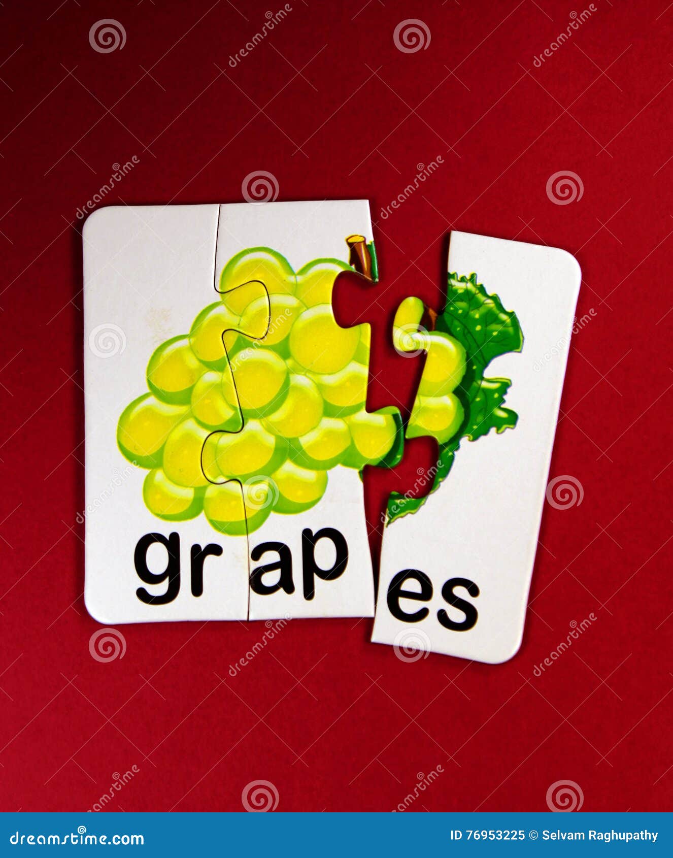 Grapes on puzzle stock image. Image of nature, leaves 76953225