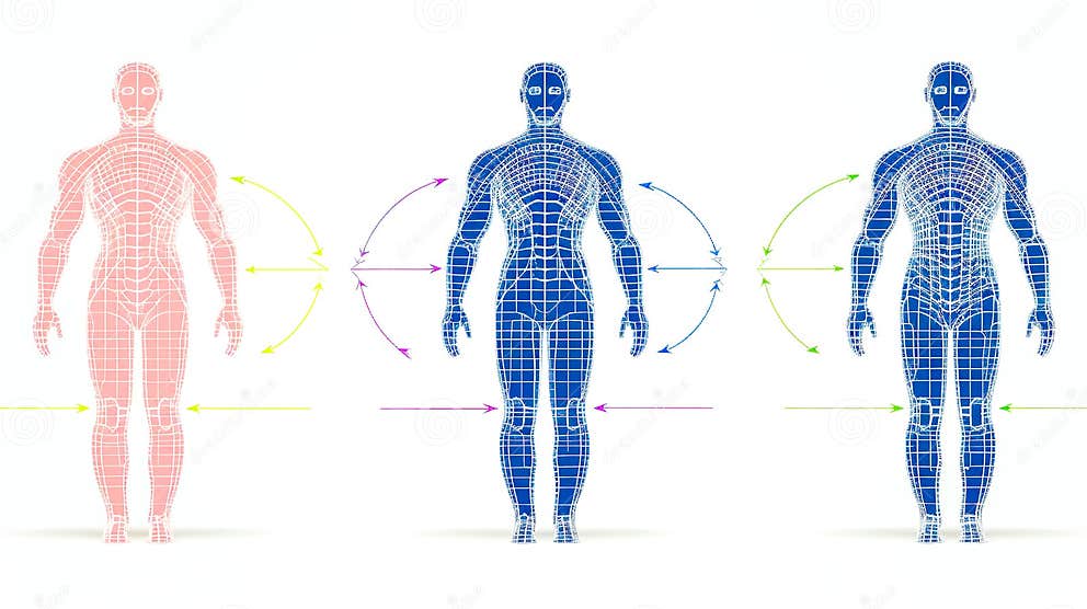 The Graph Balances the Human Figures Stock Image Image of sport