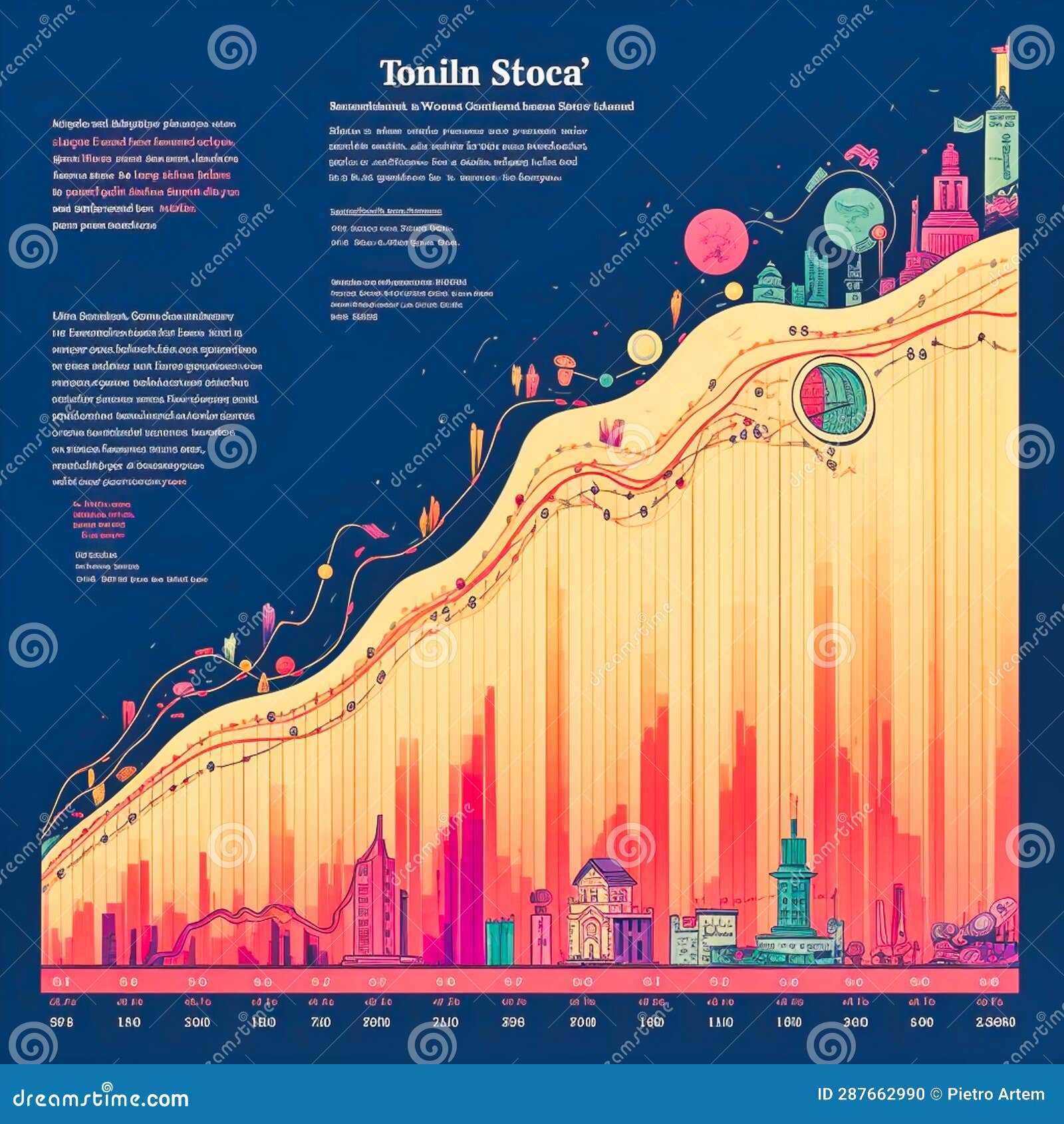 A Graph Showing the Fluctuation of a Companys Reve. Generative AI Stock