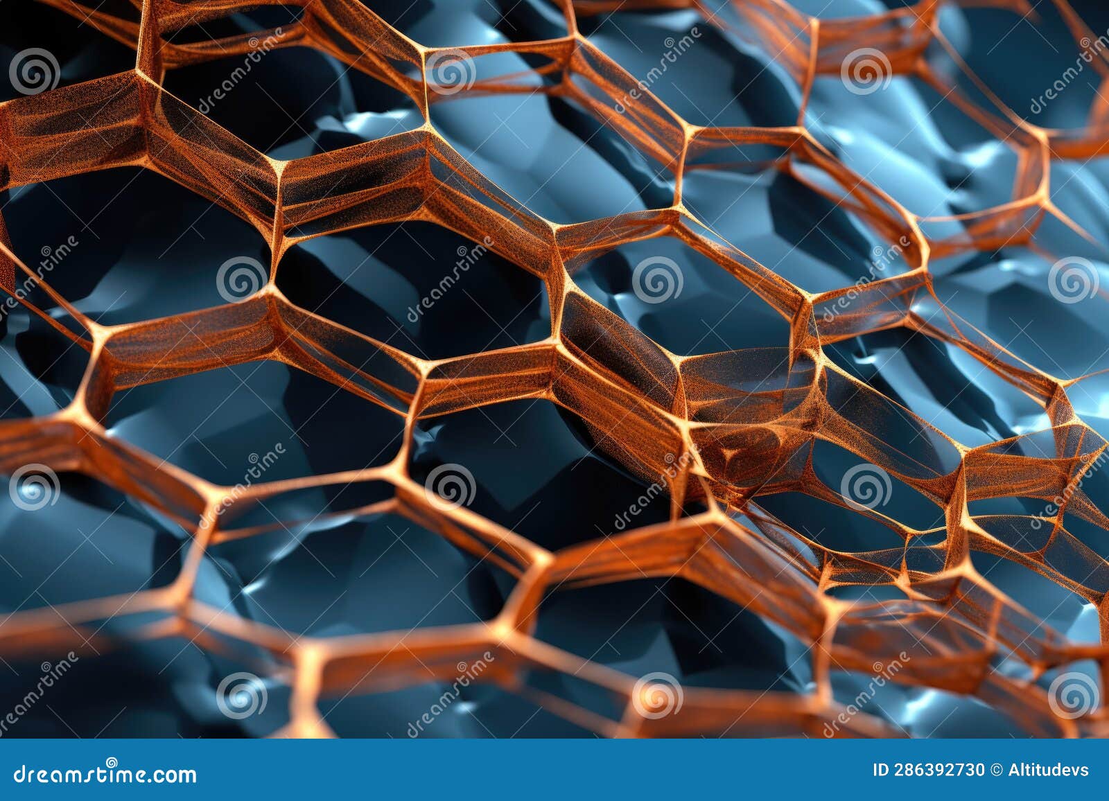 Graphene Sheets Under Magnification Stock Photo Image of material
