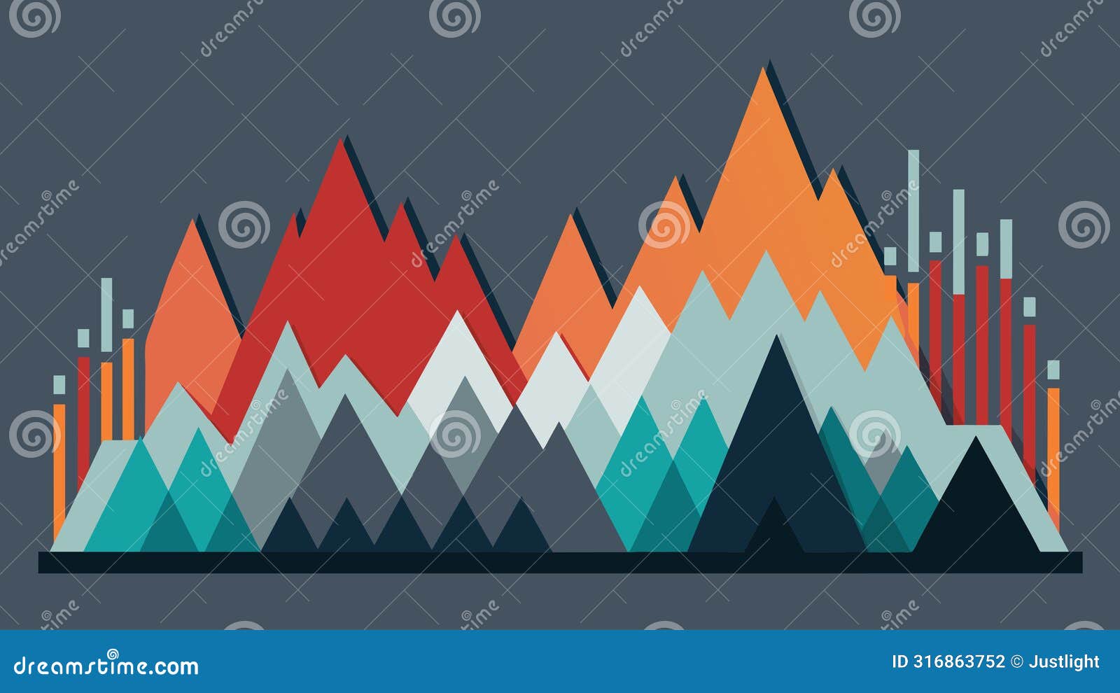 a graphic depicting a jagged graph with peaks and valleys representing fluctuations in language proficiency for