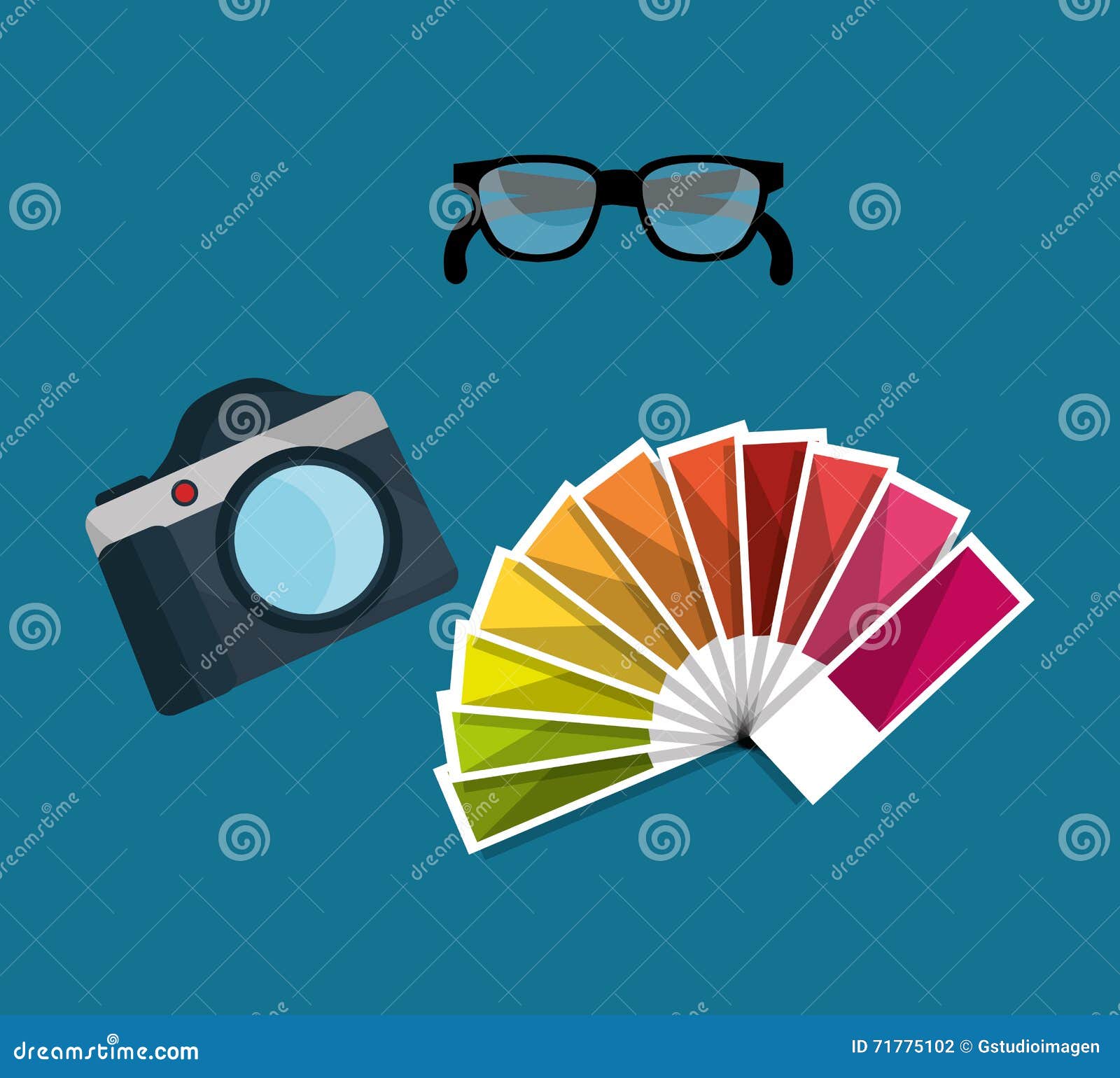 Graphic design concept stock illustration. Illustration of background