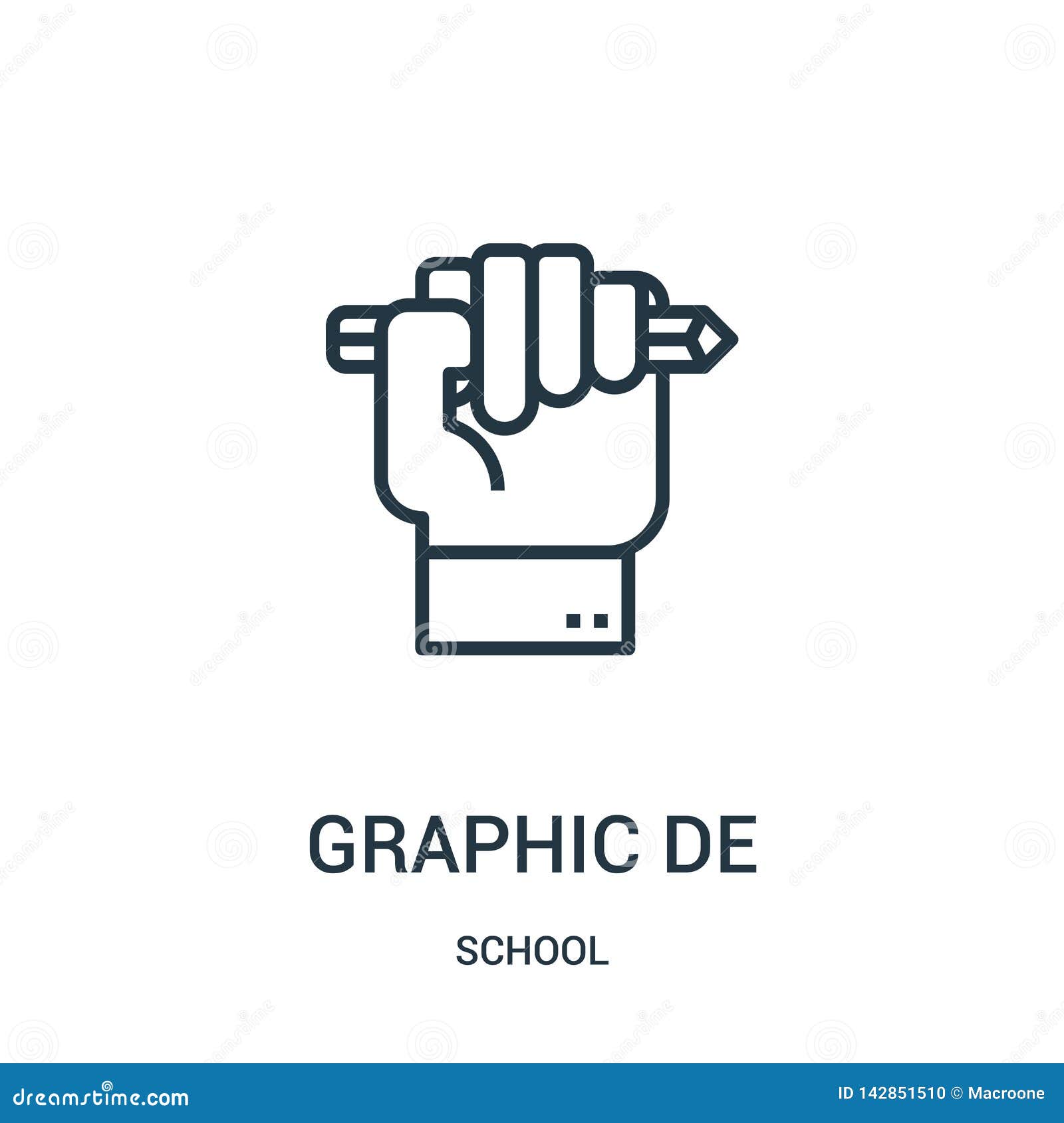 graphic  icon  from school collection. thin line graphic  outline icon  . linear  for