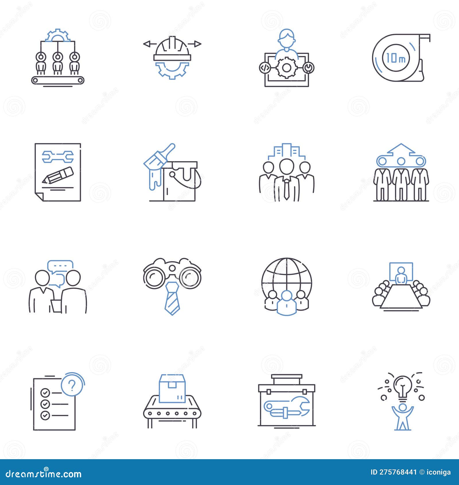graphic  studio line icons collection. creativity, typography, branding, , layout, arrk, color 