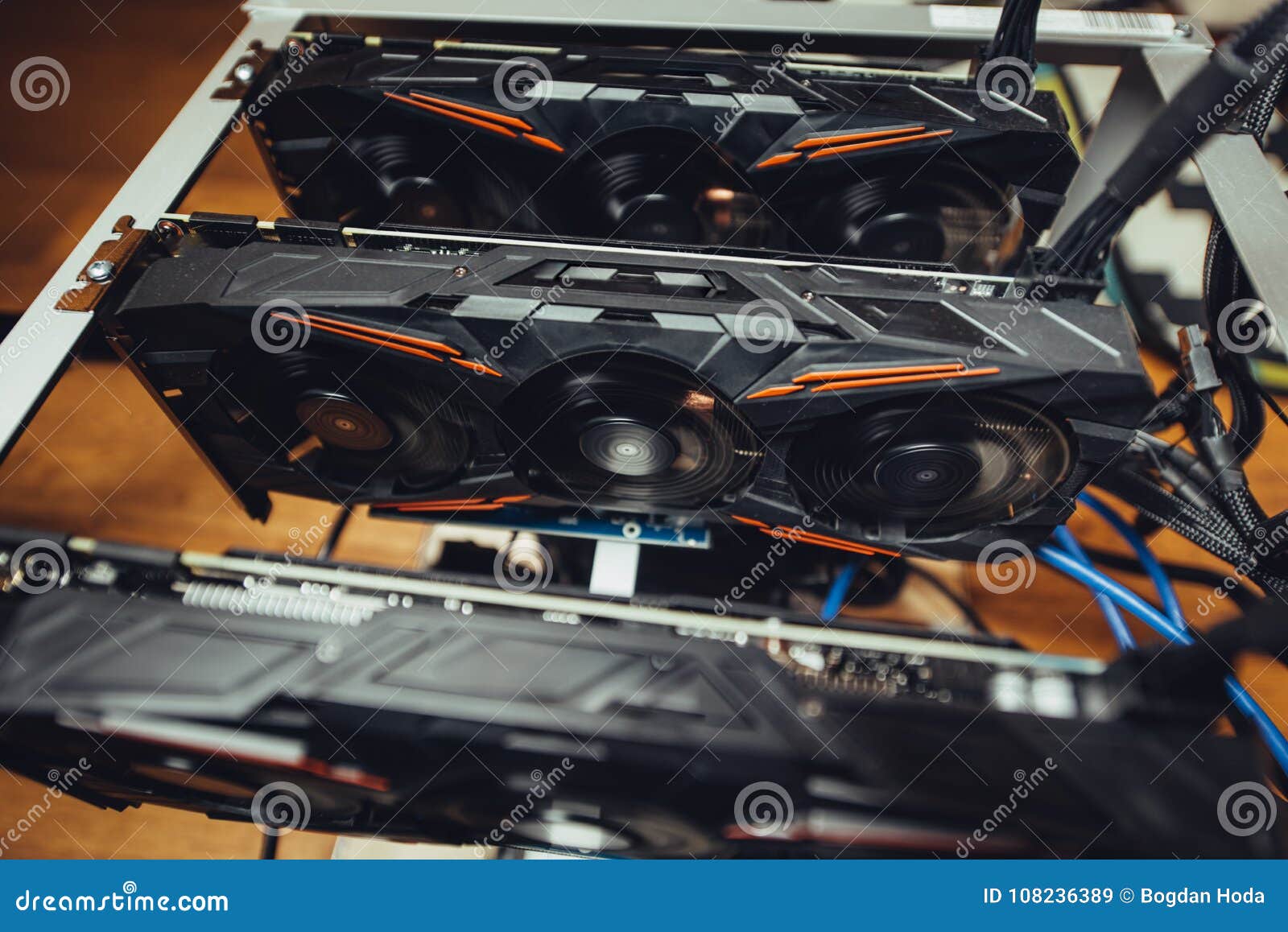 graphics cards mining rig used for mining online crypto currencies