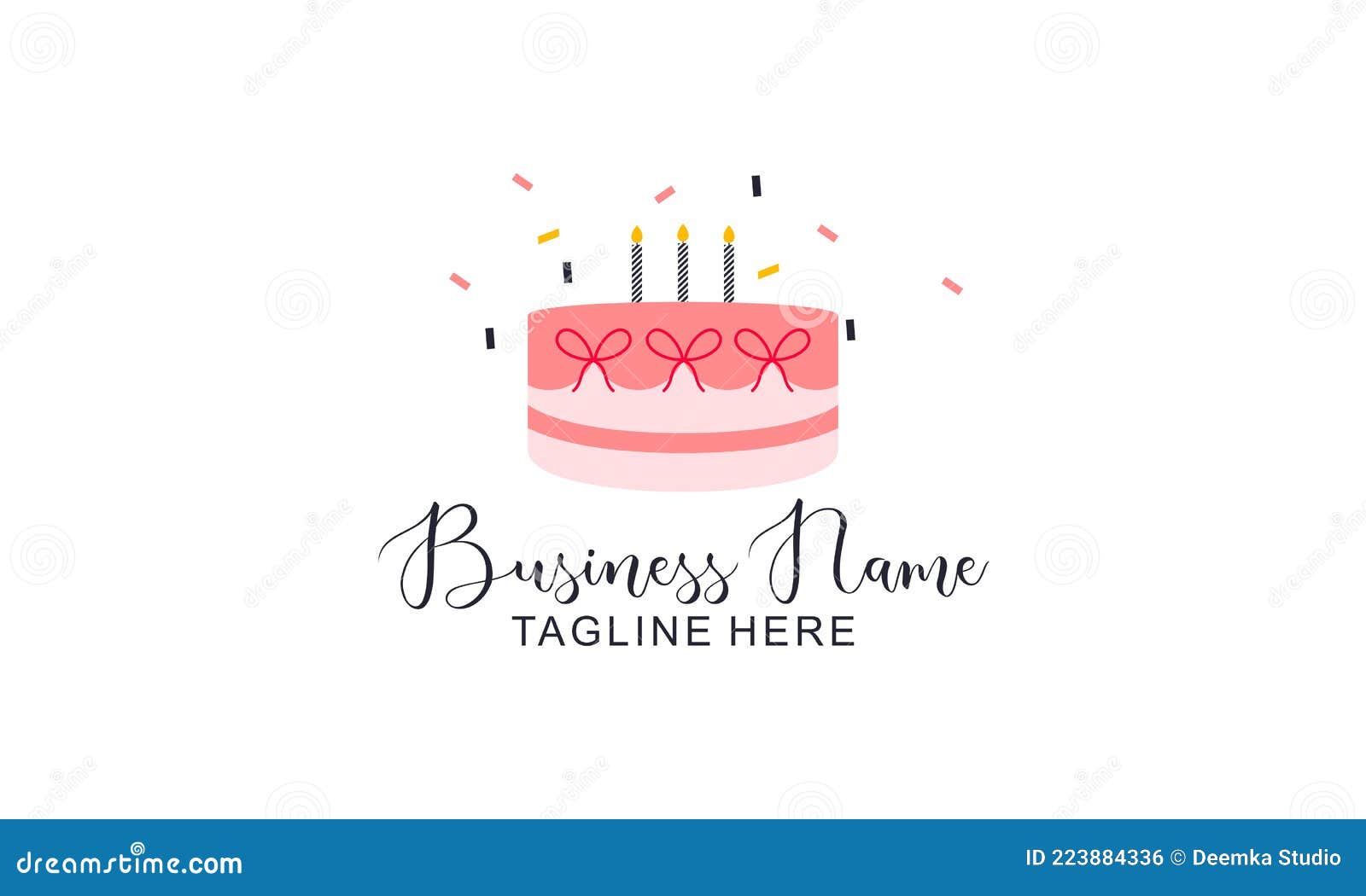 birthday cake dessert, cake logo 