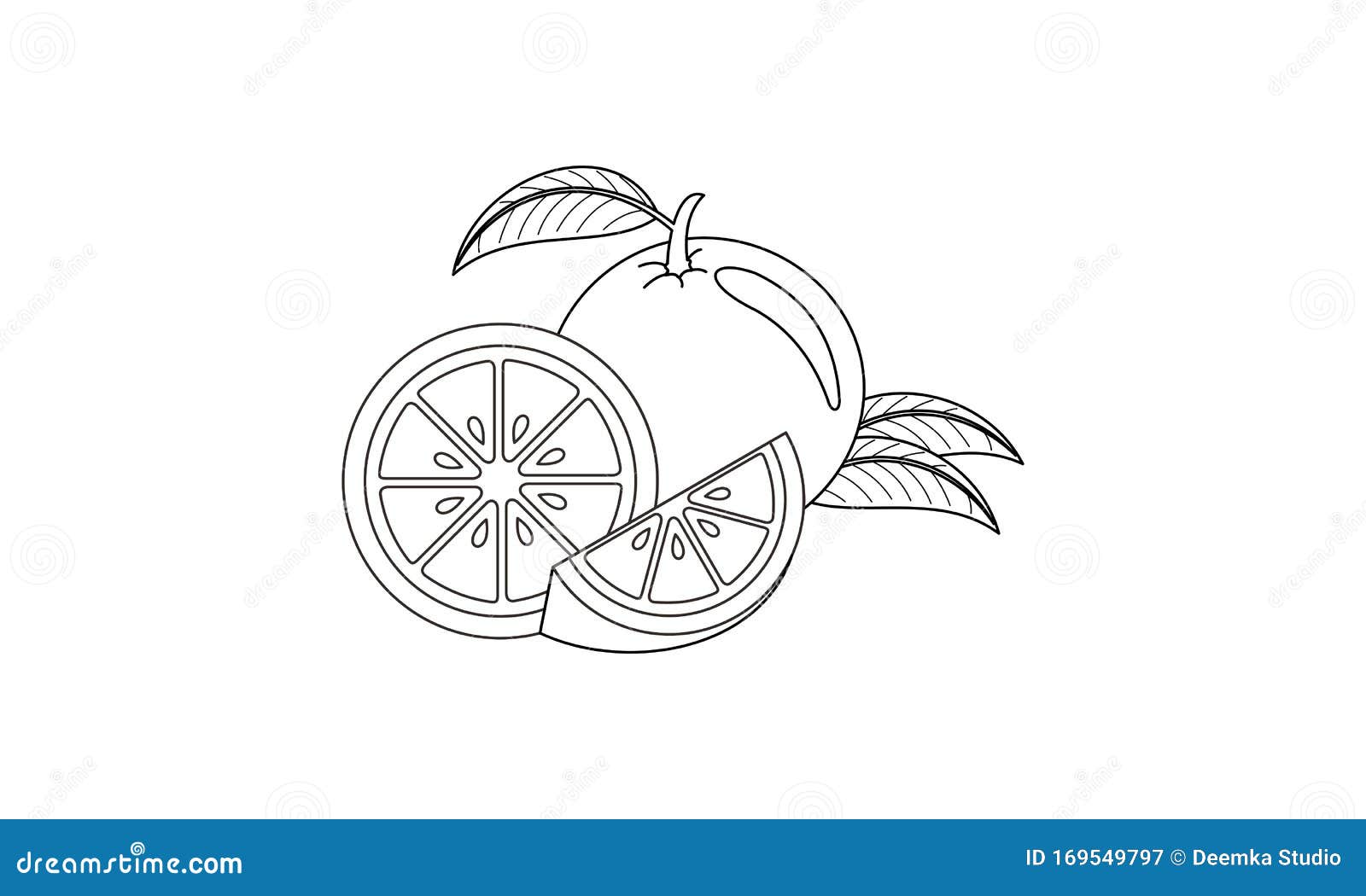 Download Coloring Book Fruit To Educate Kids Learn Colors Pages Stock Illustration Illustration Of Foliage Design 169549797