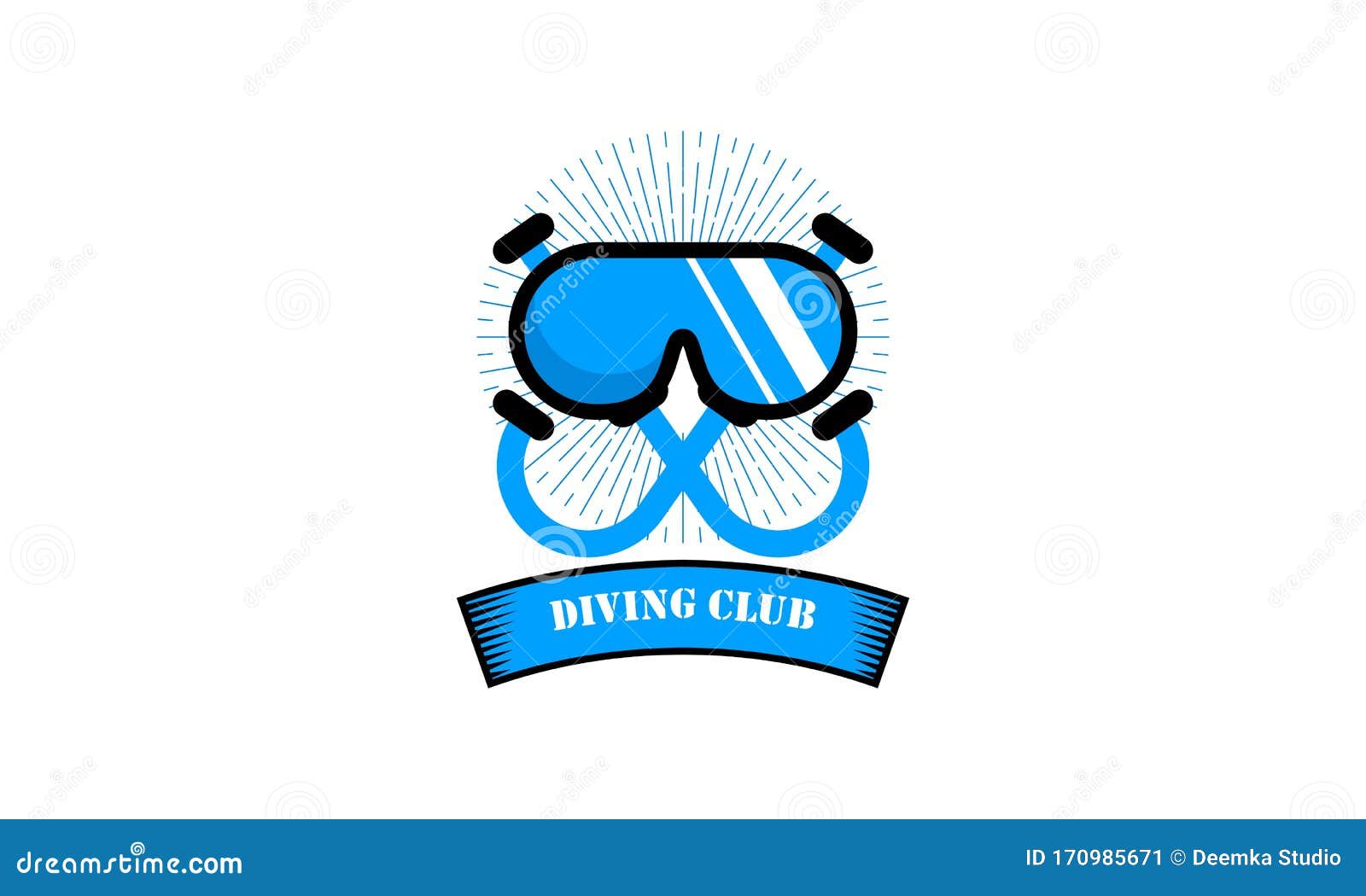 scuba diving logo branding identity corporate 