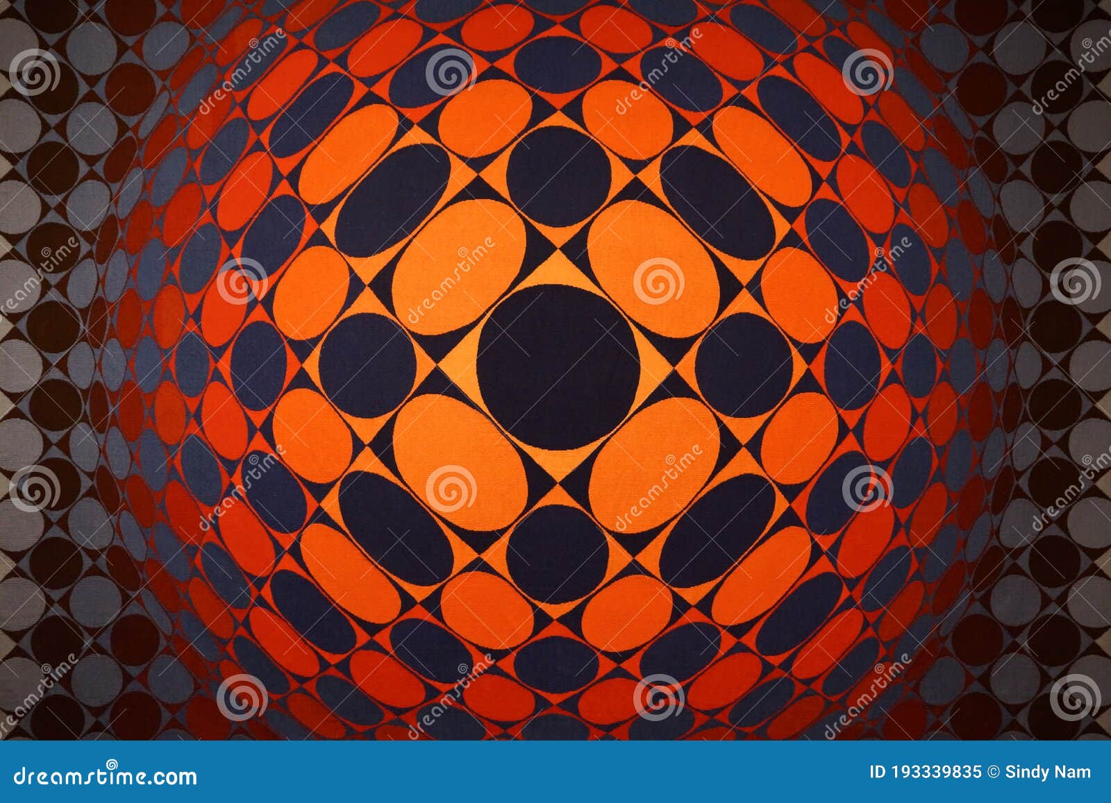 Graphics of Purple and Orange Circles Stock Image Image of resources