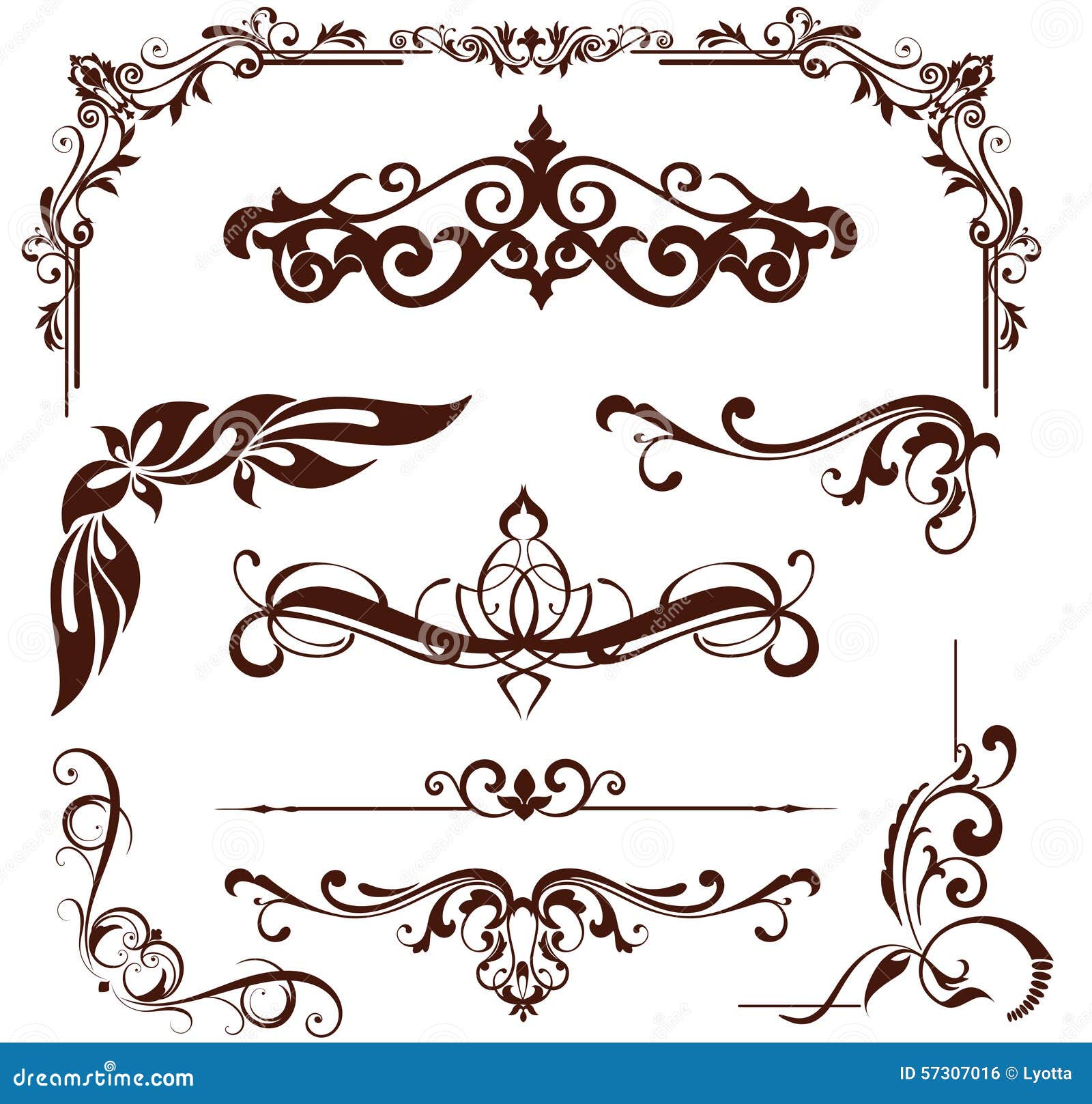 Graphics vintage ornament stock vector. Illustration of background