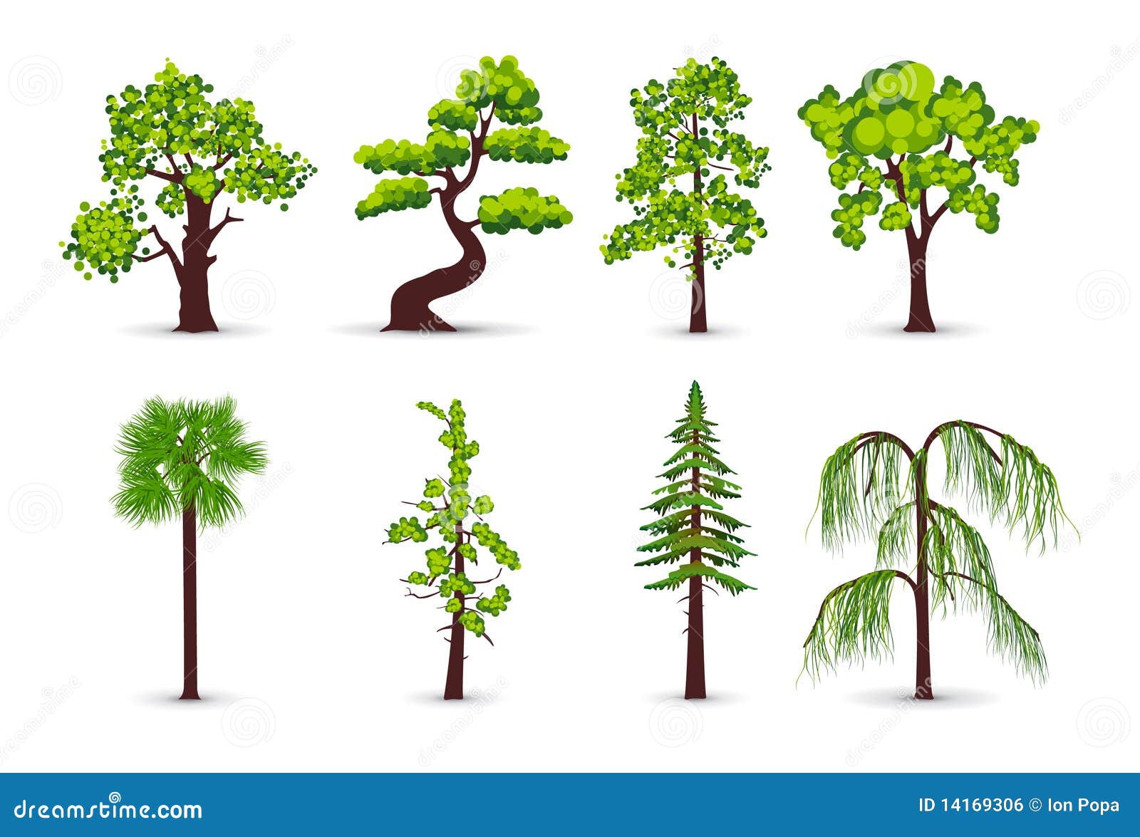 Graphismes d arbre illustration de vecteur Illustration 