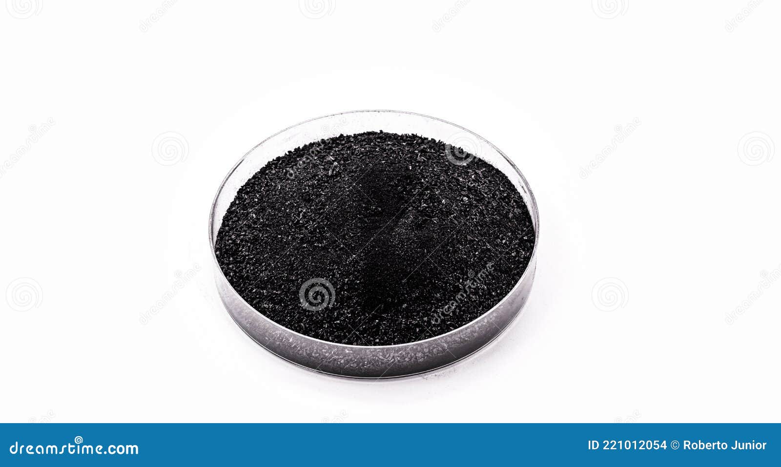Premium Photo  Graphite powder used in industry, black powder with  isolated white surface and copy space.