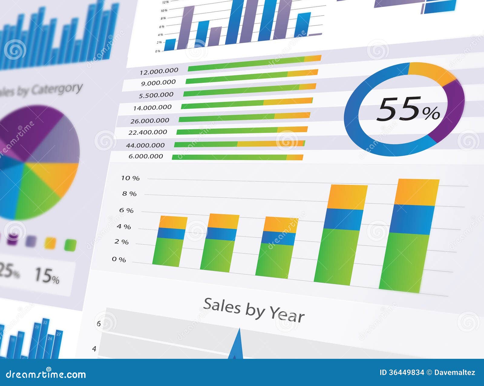 Modern Graphs And Charts