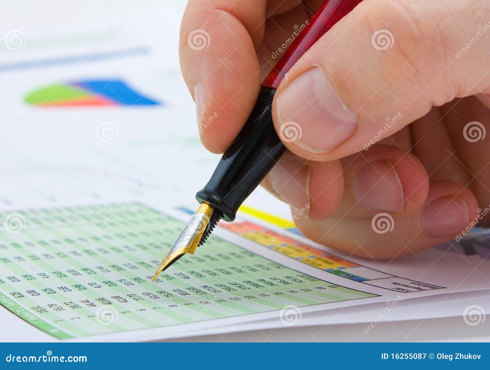 Graphs Tables and Documents Stock Image - Image of performance, office ...