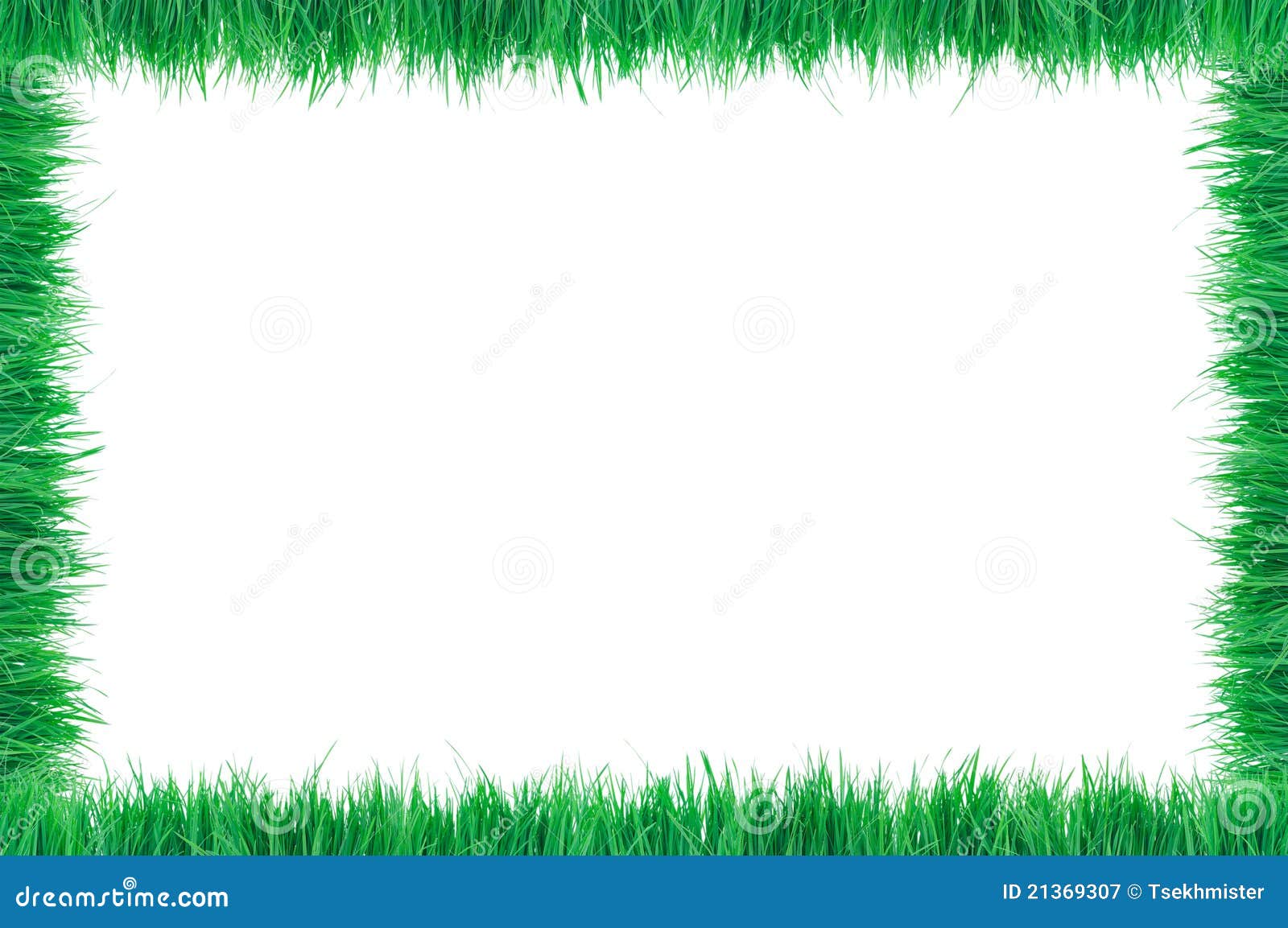 Grass Border Royalty Free Stock Photography - Image: 21369307