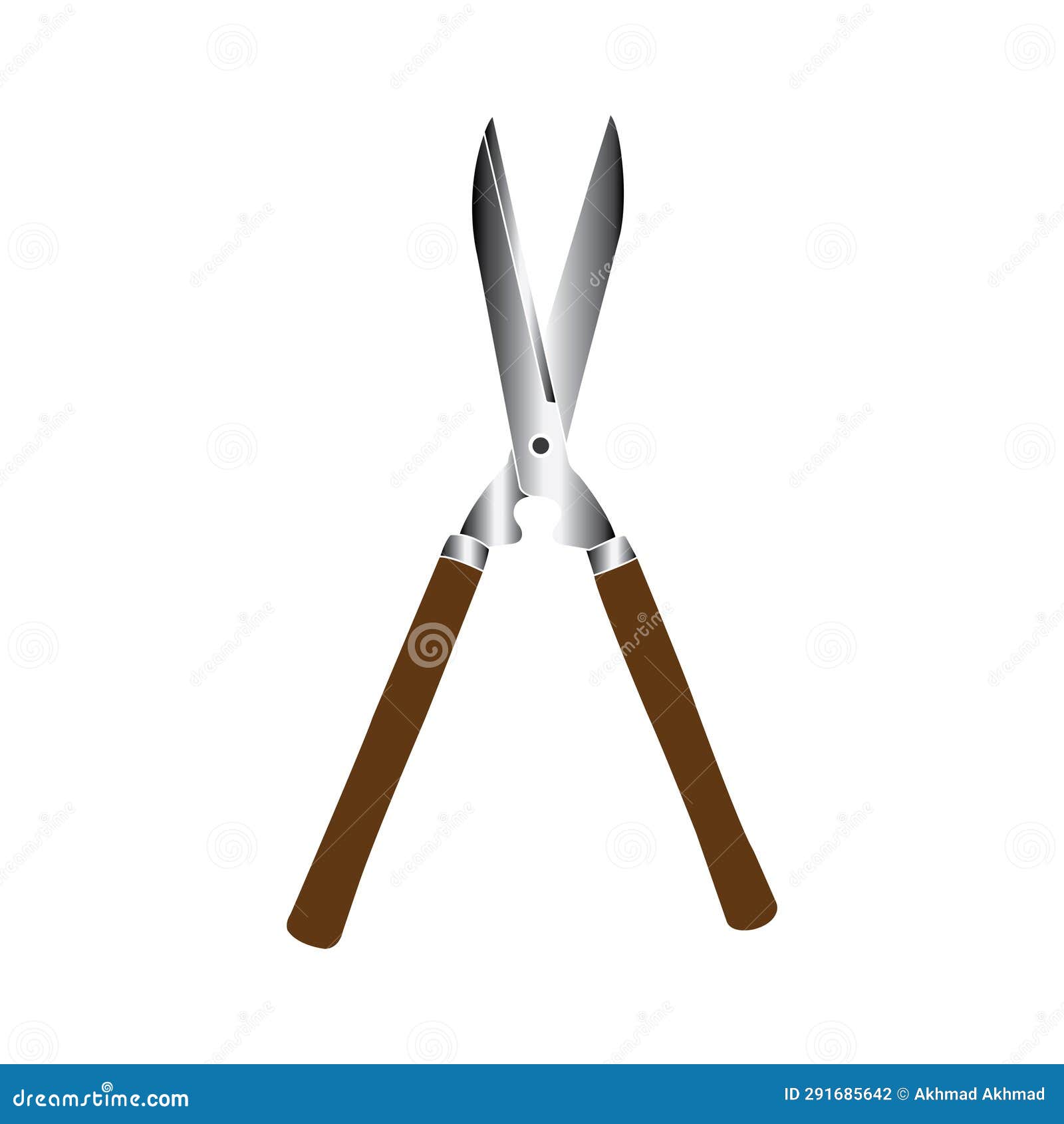 Grass clipper icon stock vector. Illustration of vector 291685642