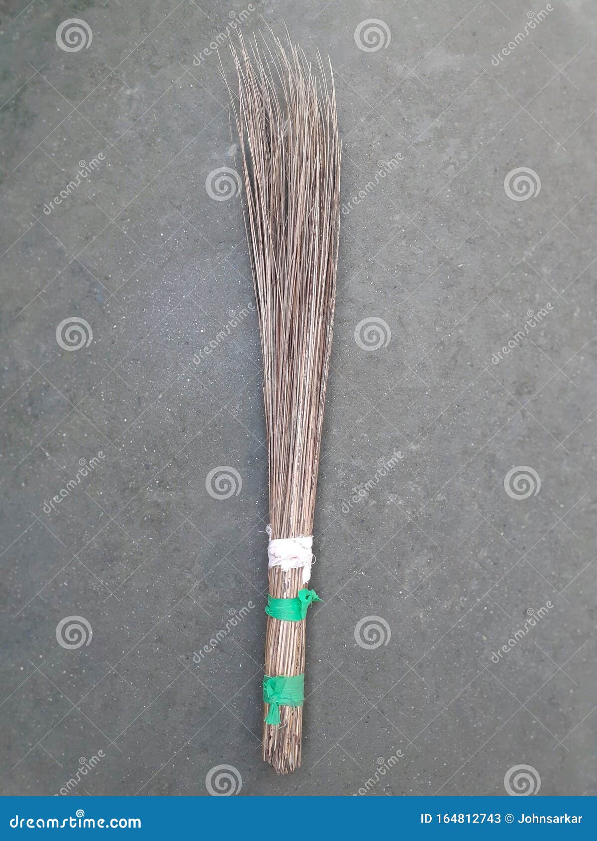 Grass Flower Broom for House Cleaning. Stock Image Image of brooms