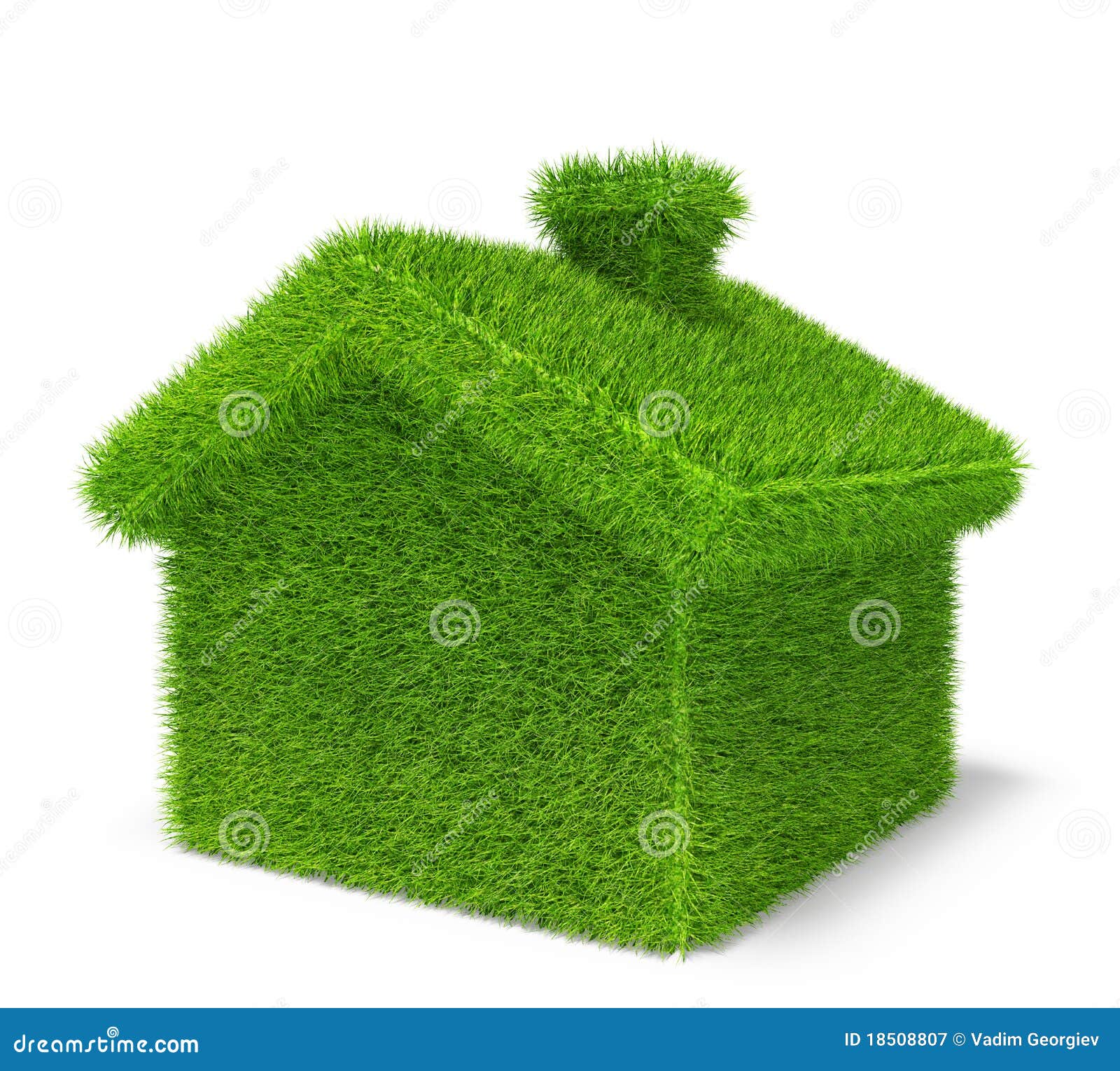 Grass house stock illustration. Illustration of house 18508807