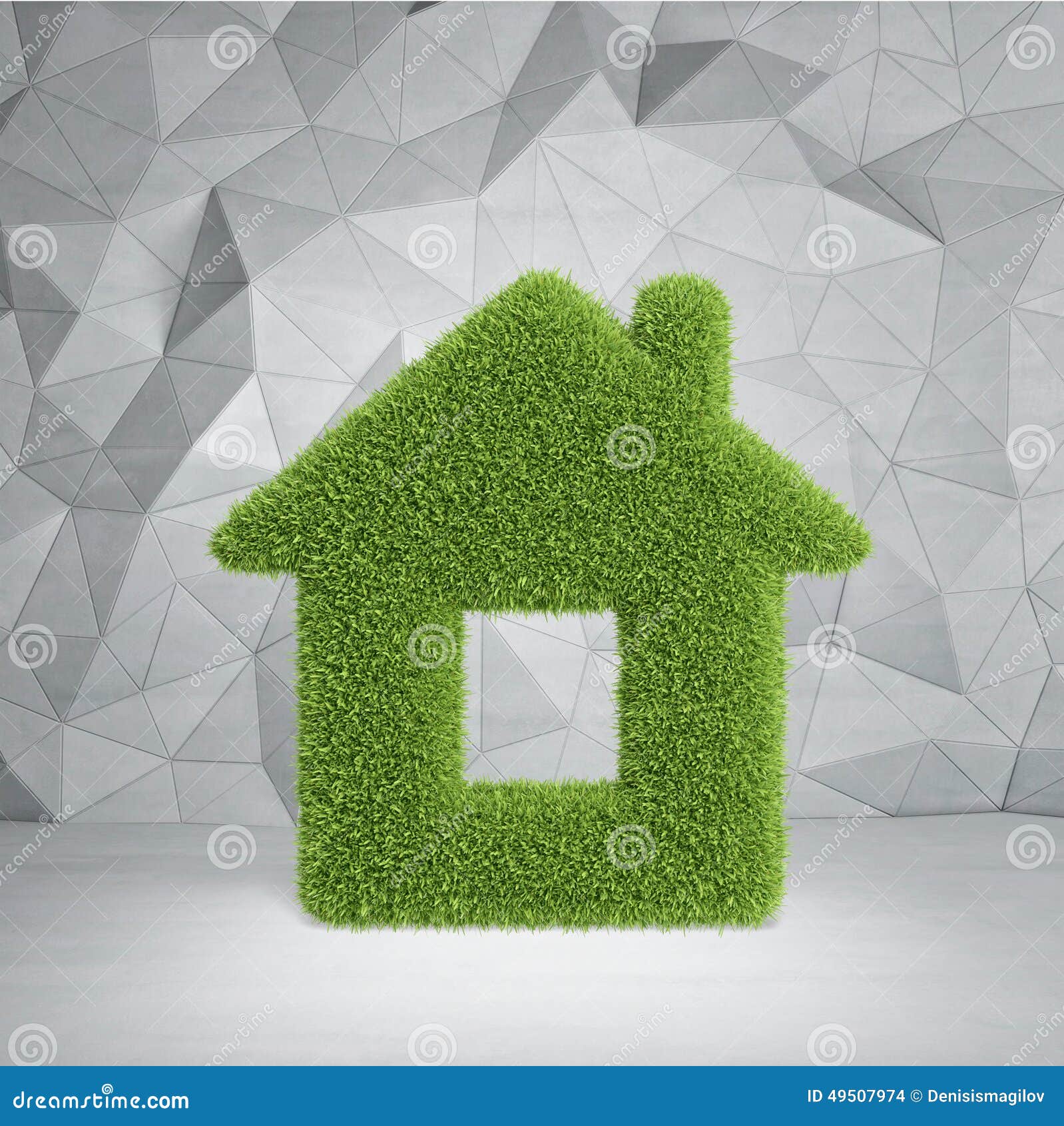 Grass house stock illustration. Illustration of professional 49507974
