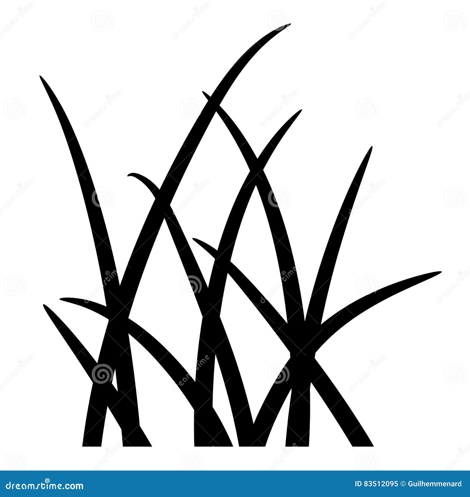 Grass illustration stock illustration. Illustration of fake - 83512095