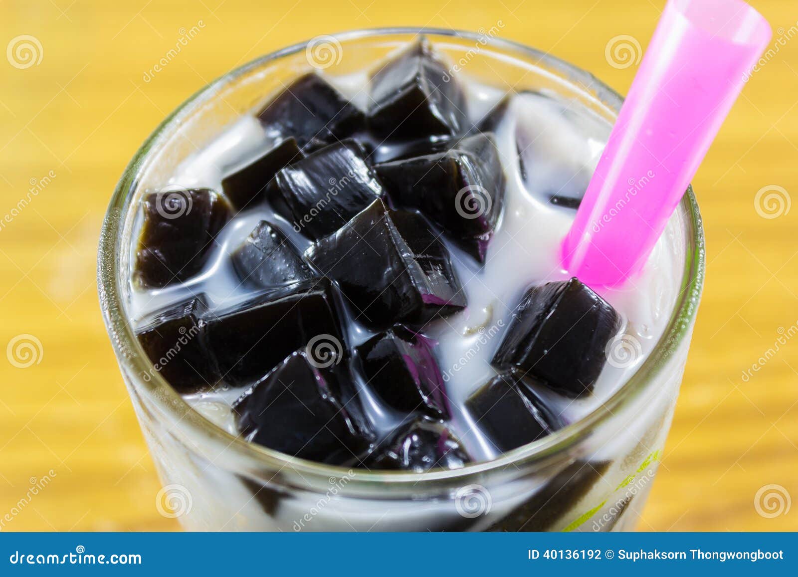 Photo Ice grass jelly recipe Fresh and Delicious Banjar