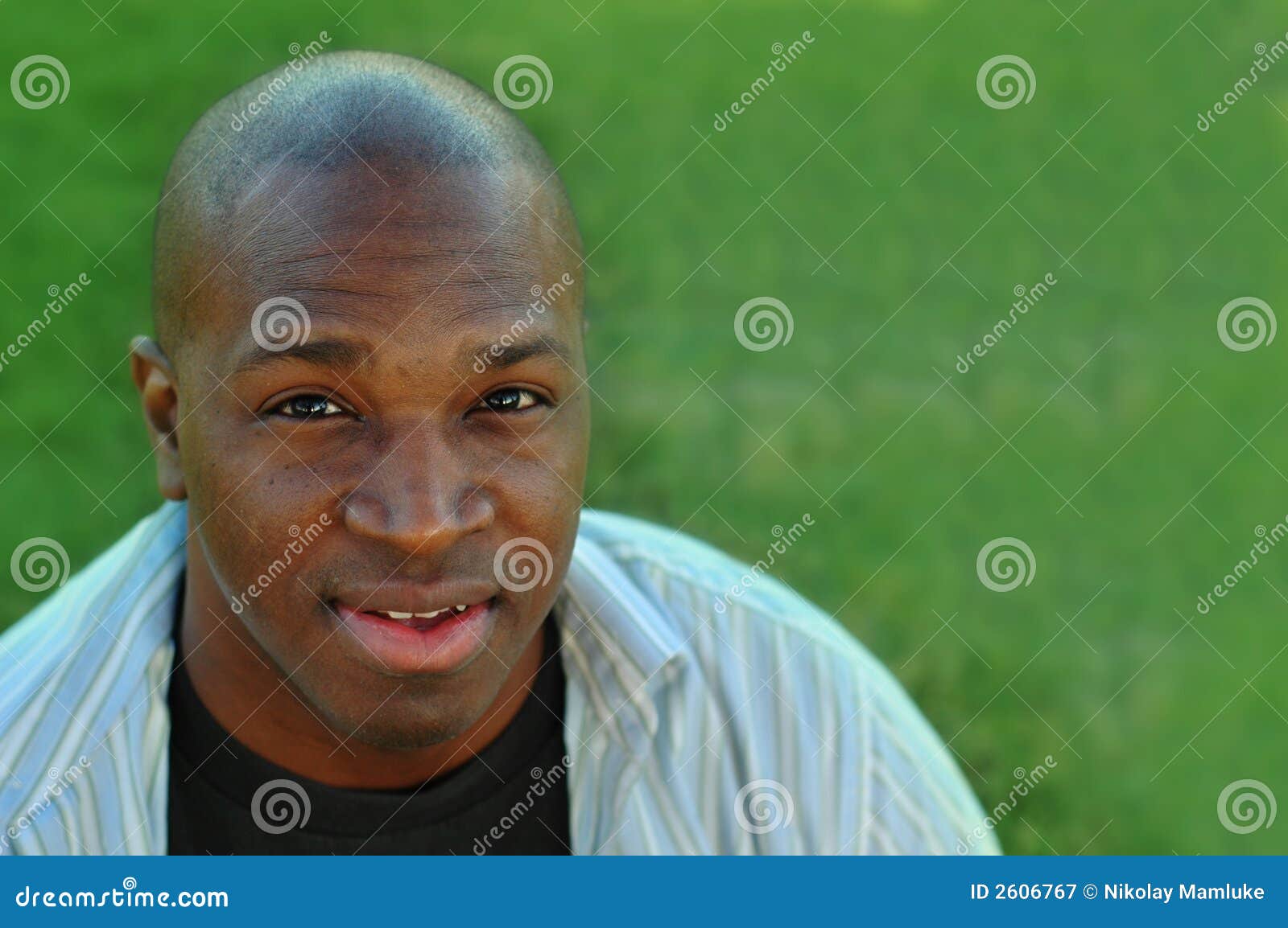 Grass portrait #1 stock image. Image of meditating, relax - 2606767