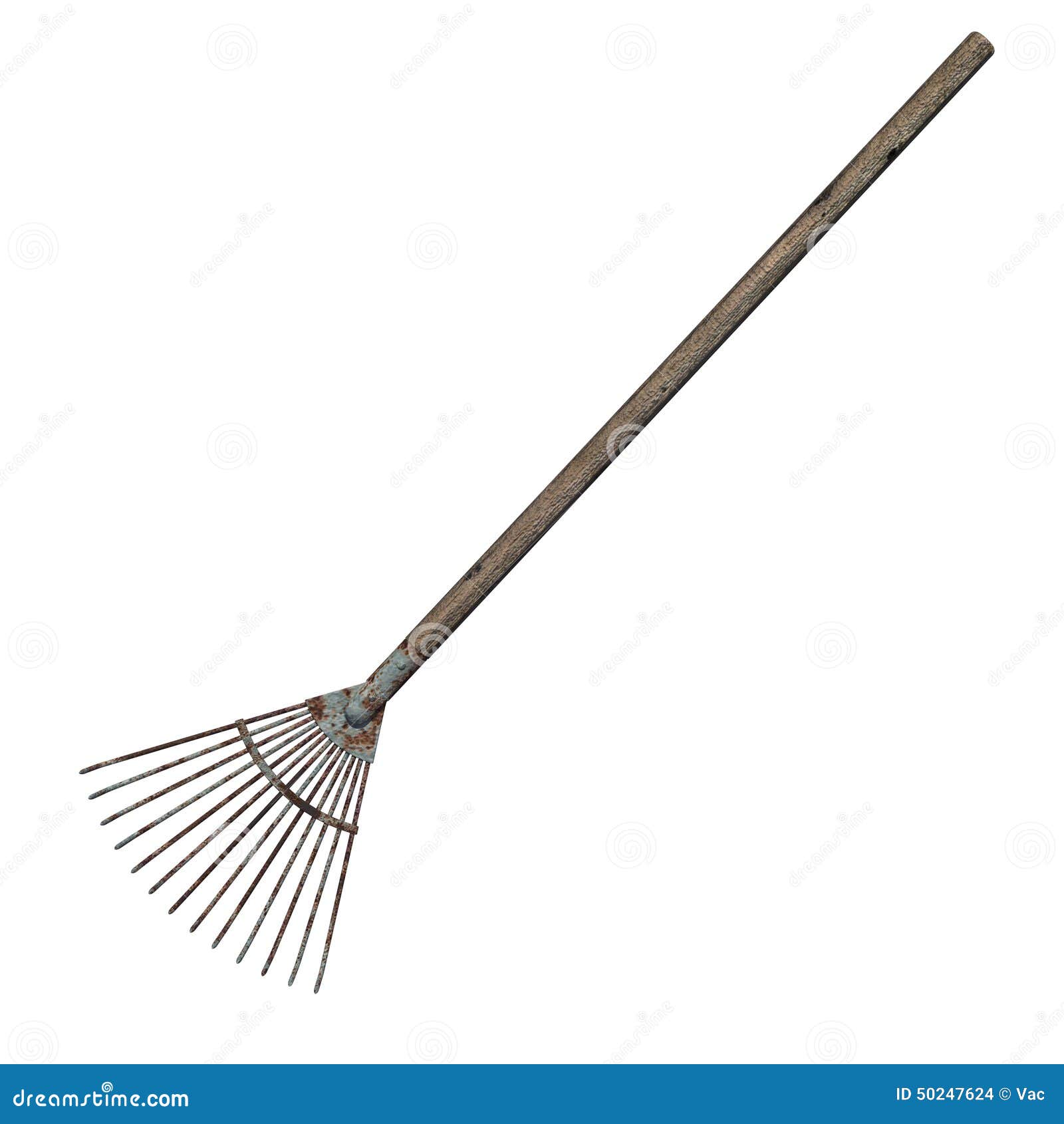 Grass Rake stock illustration. Illustration of rake, seasonal 50247624